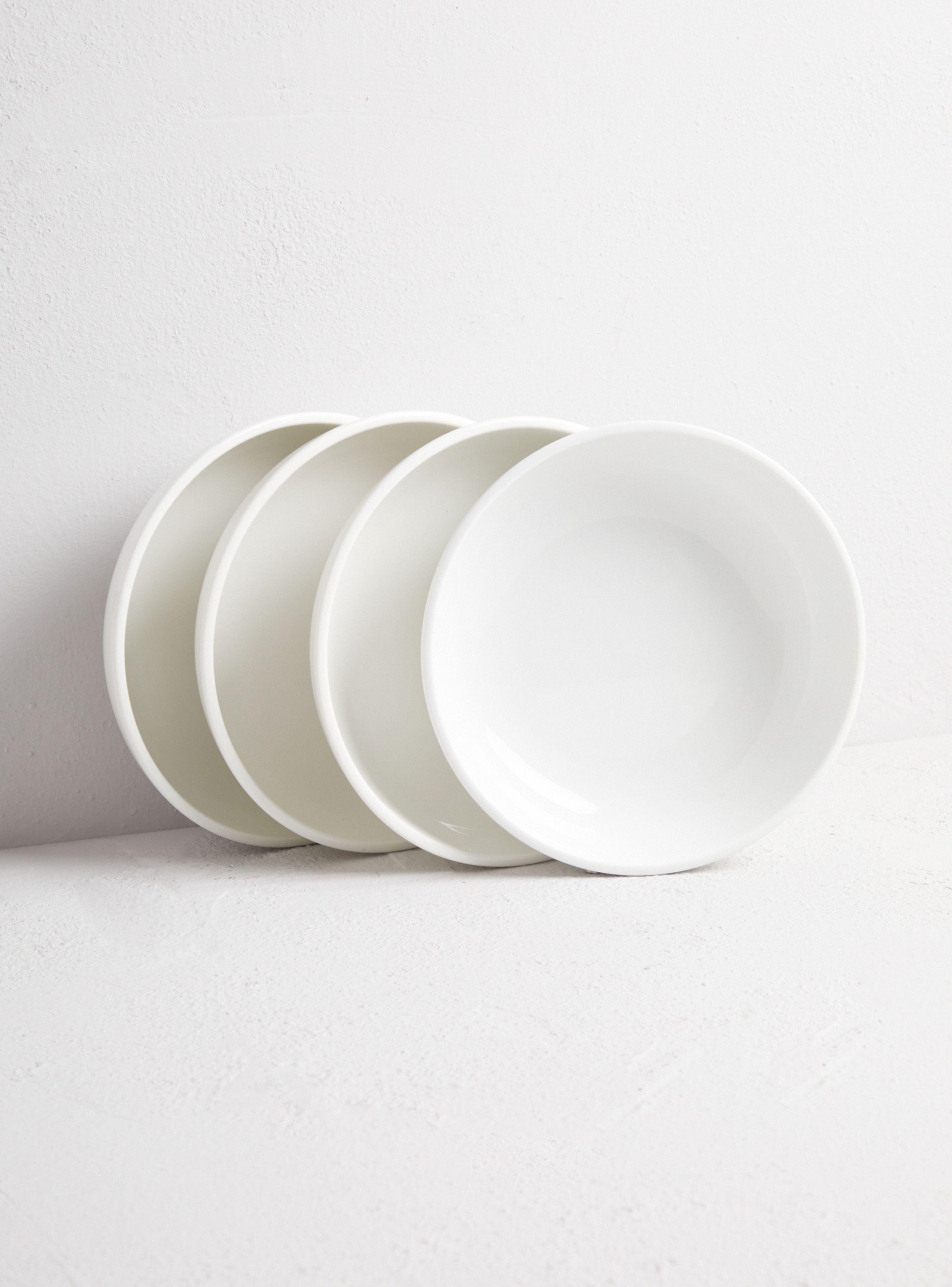 Set 4 Platos Sopa Porcelana 21.5 cm-0