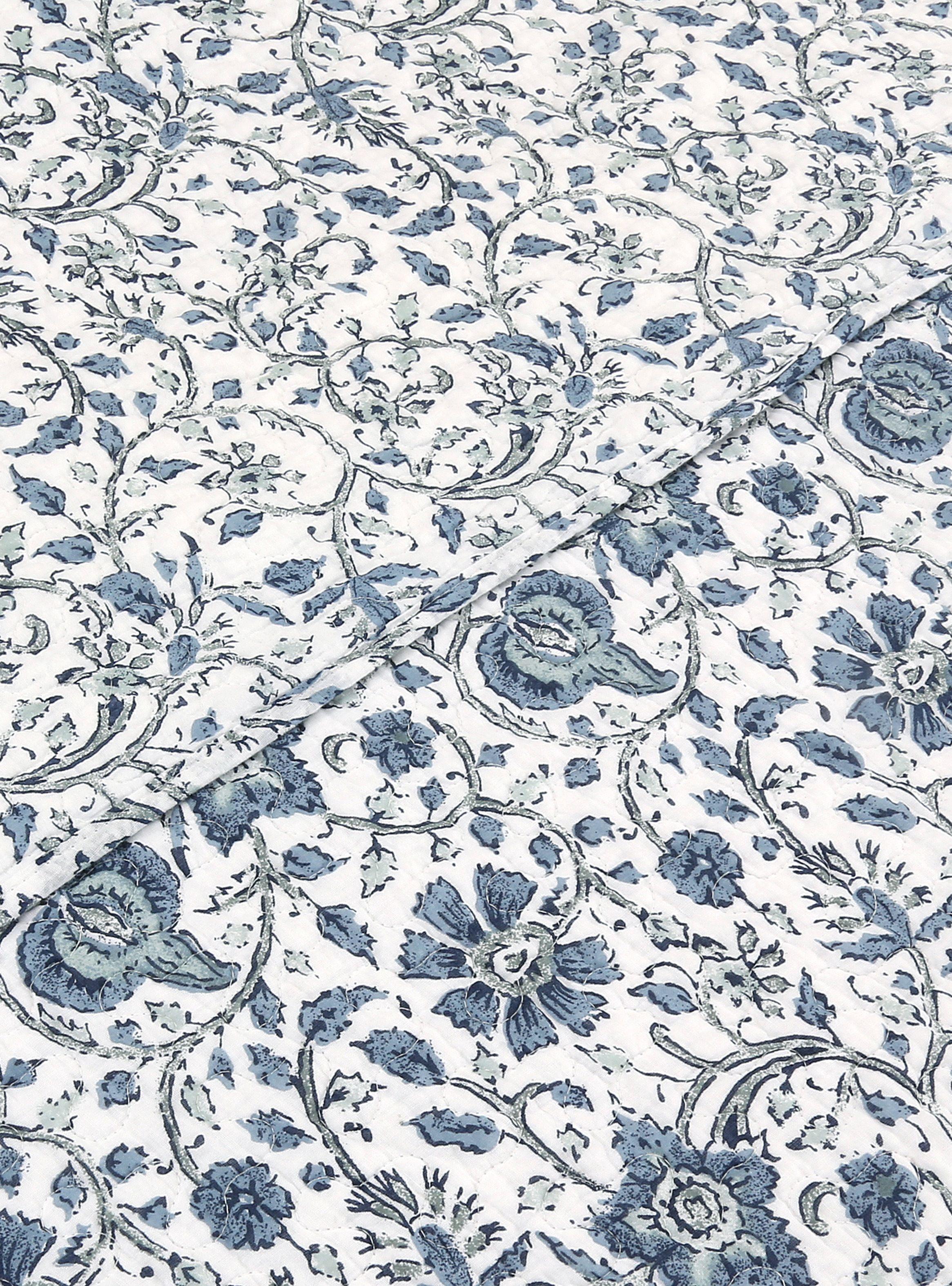 Quilt Sarah Miller King Trama Floreada-1