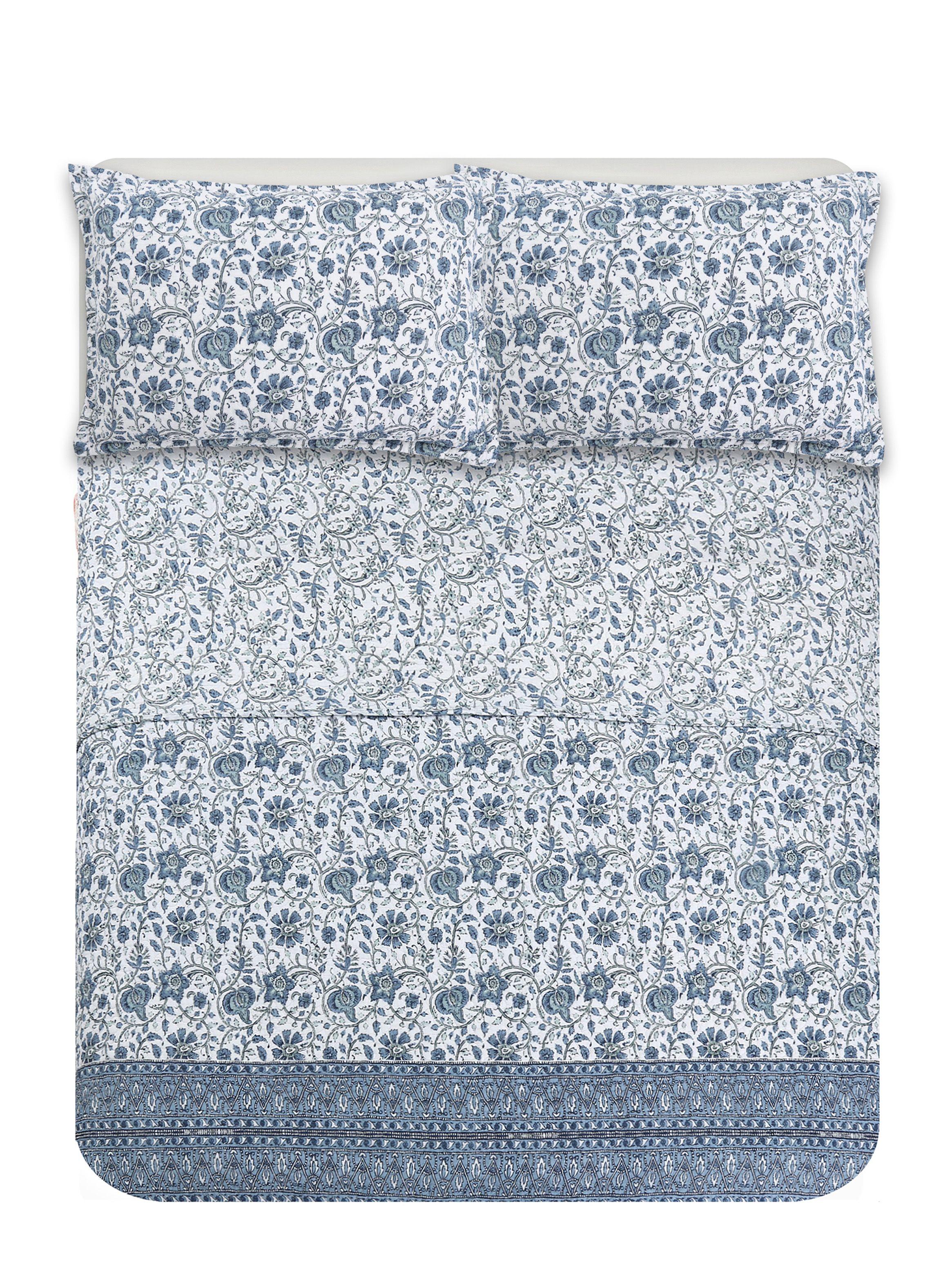 Quilt Sarah Miller King Trama Floreada-3