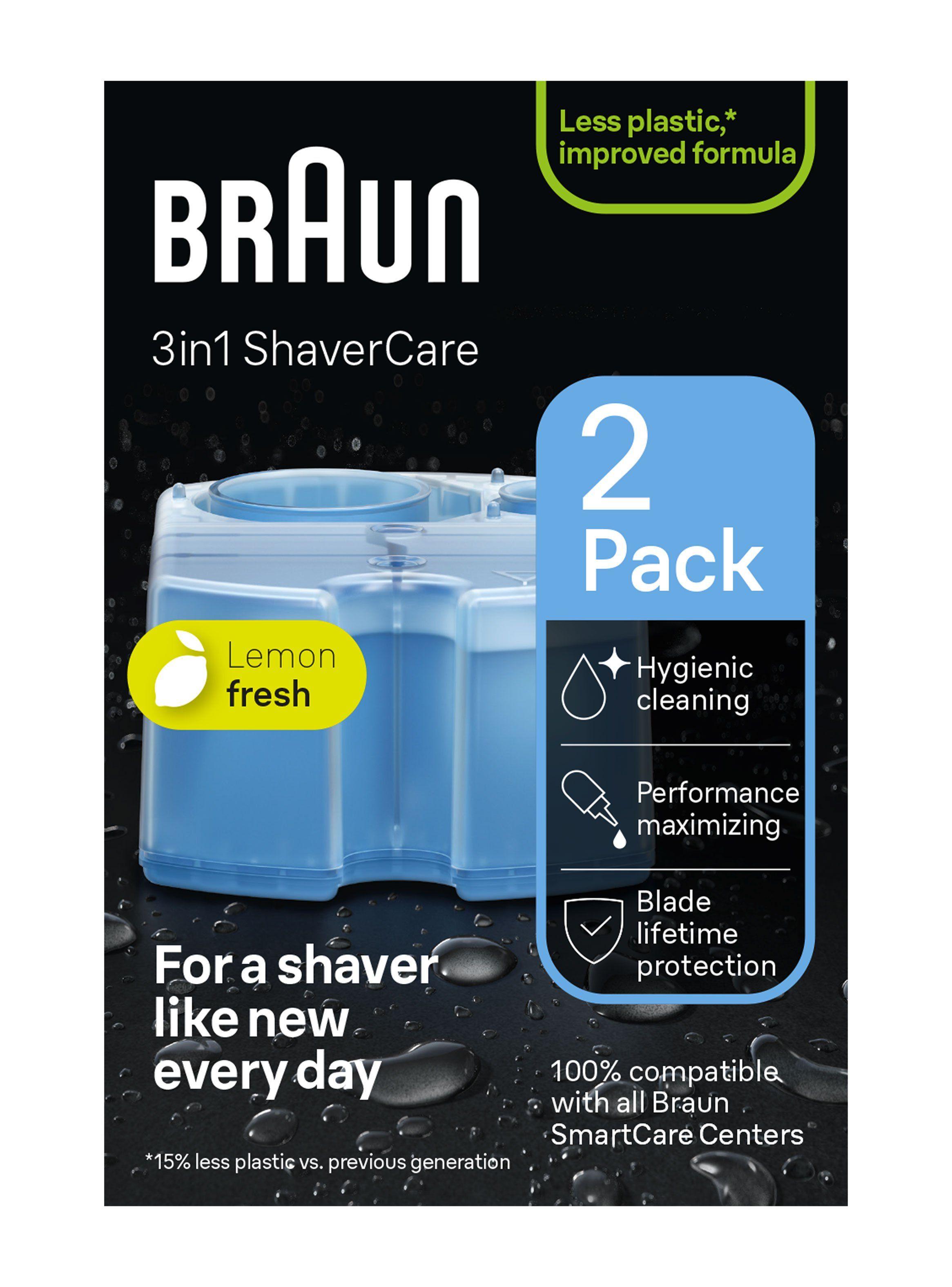 Repuesto Cartuchos de Limpieza Braun Clean & Renew CCR2-5