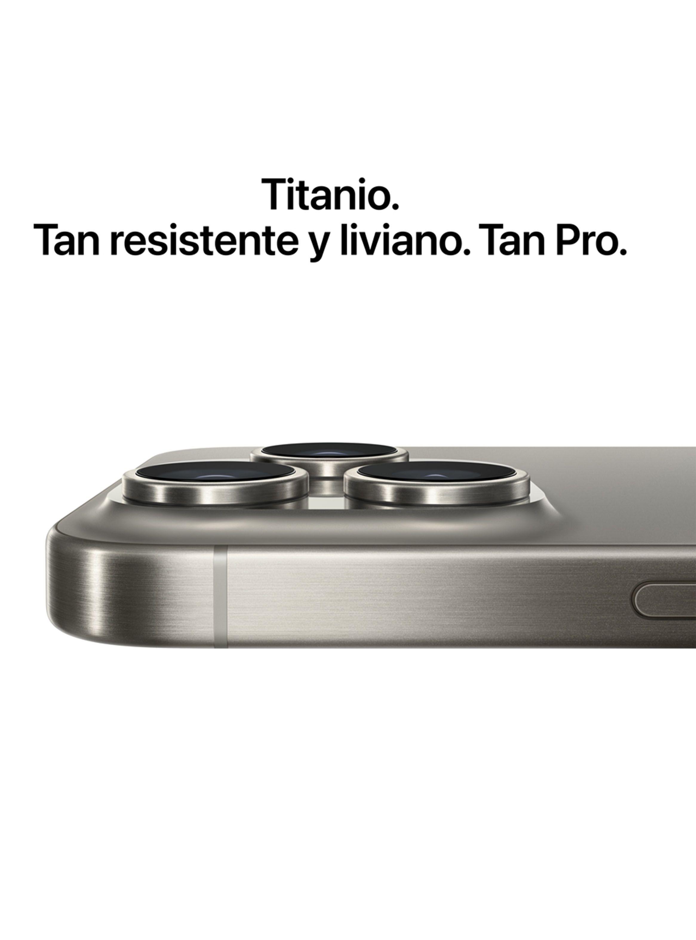 iPhone 15 Pro 128GB Titanio Negro-5
