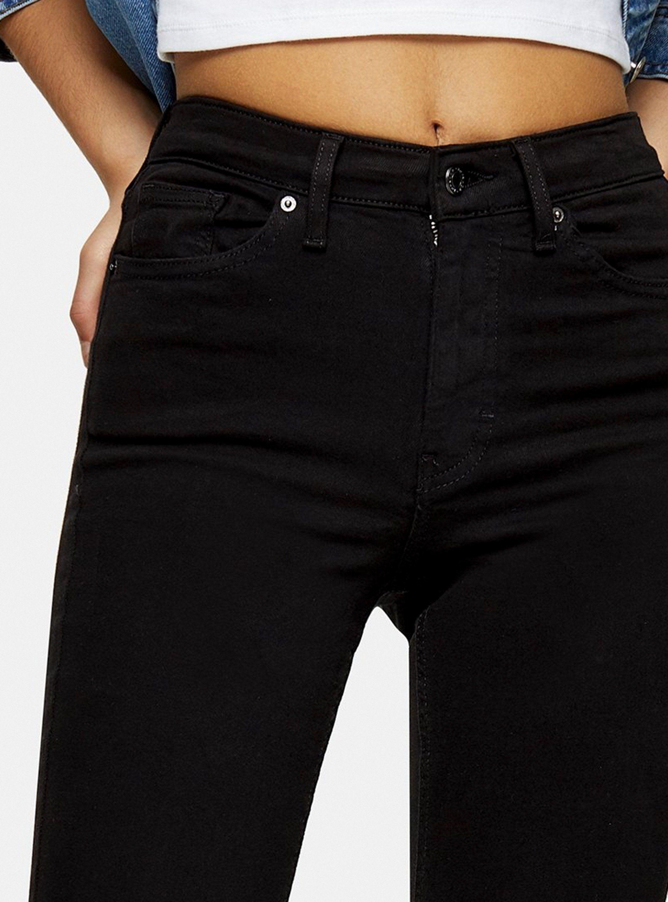 Jeans Jamie Black Skinny Largo 32 Topshop-2