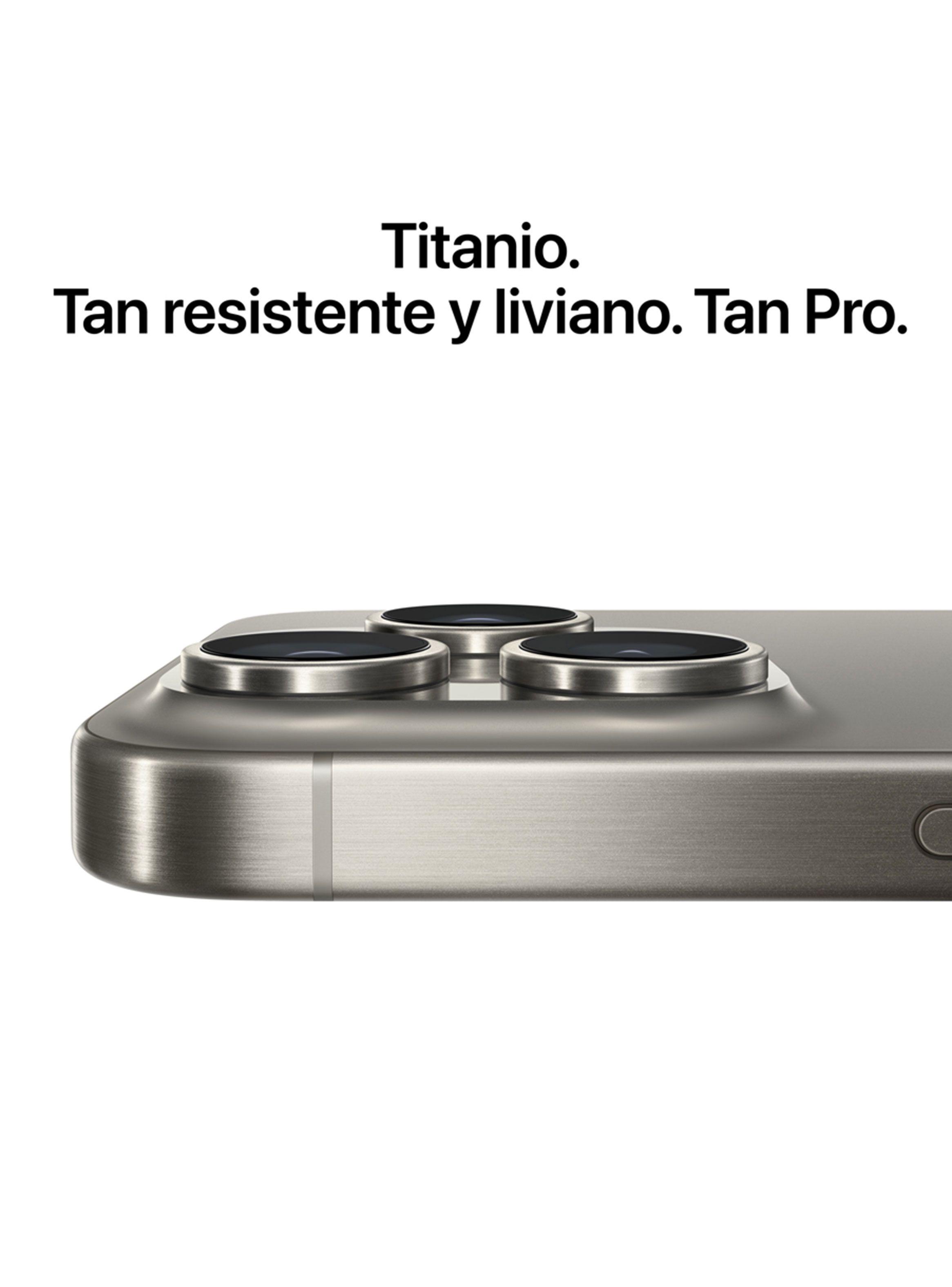 iPhone 15 Pro 128GB Titanio Blanco-5
