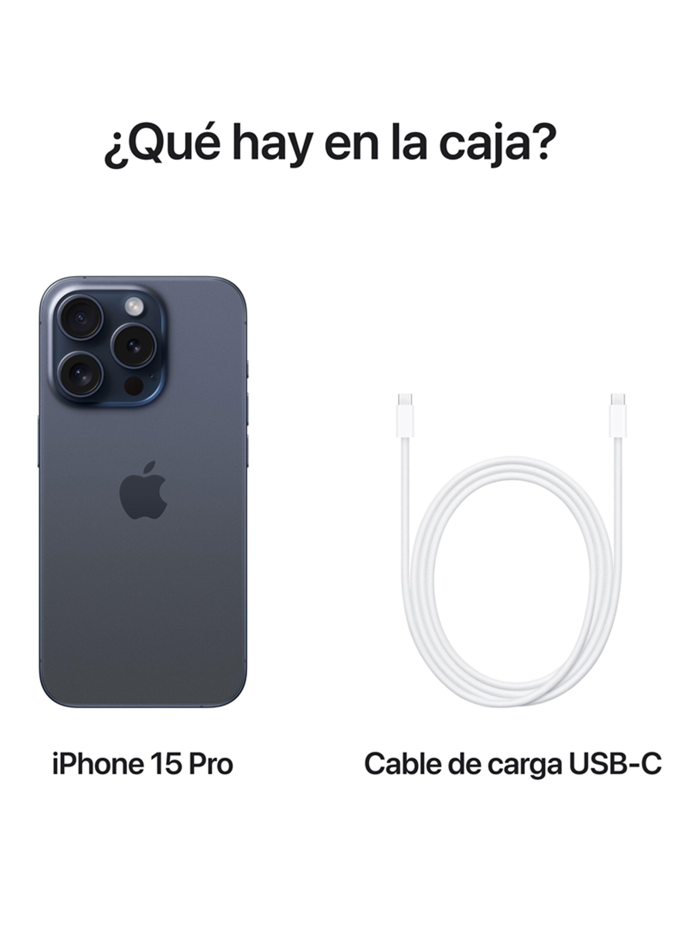 iPhone 15 Pro 128GB Titanio Azul-8