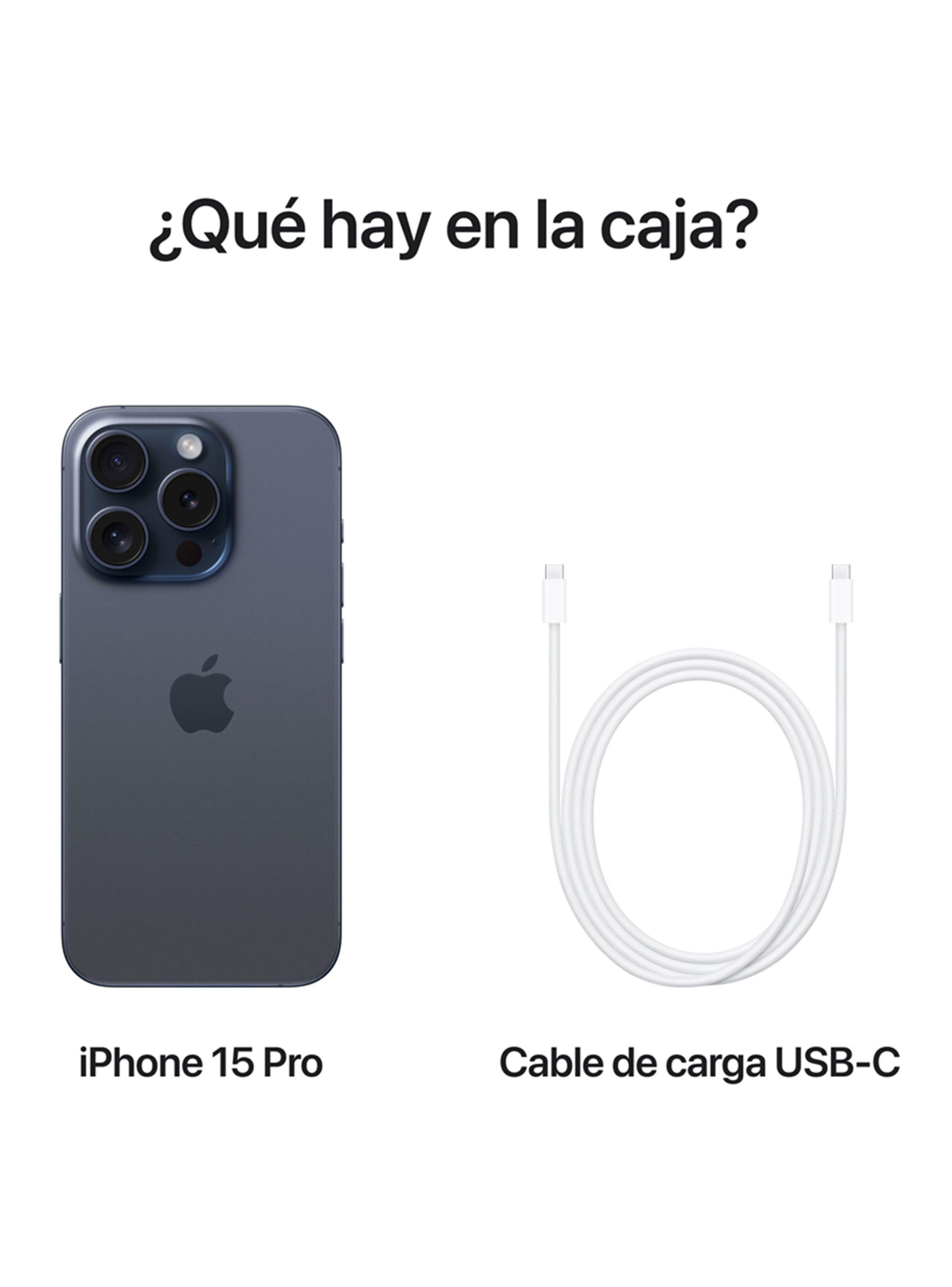 iPhone 15 Pro 256GB Titanio Azul-8