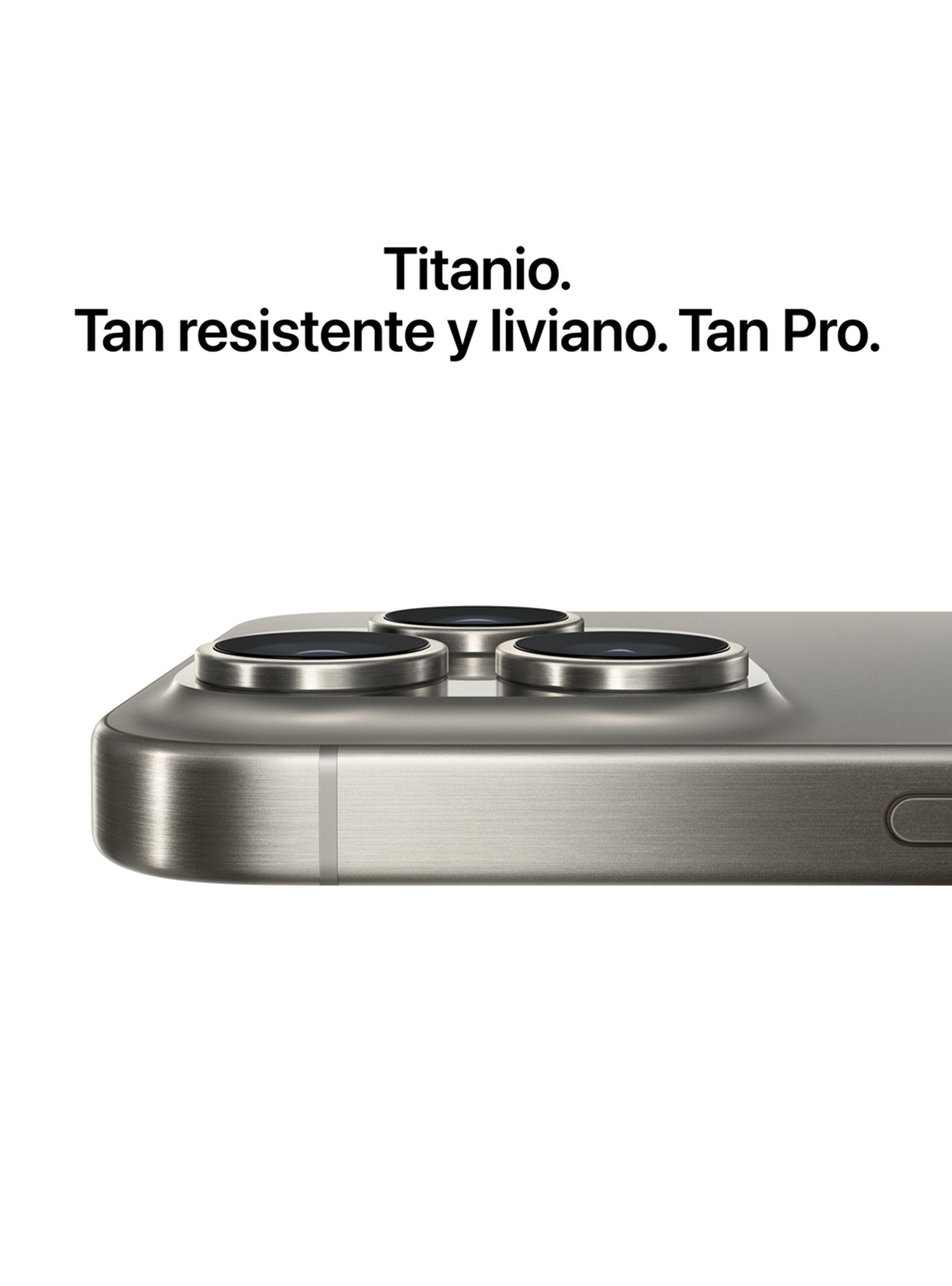 iPhone 15 Pro 1TB Titanio Natural-5