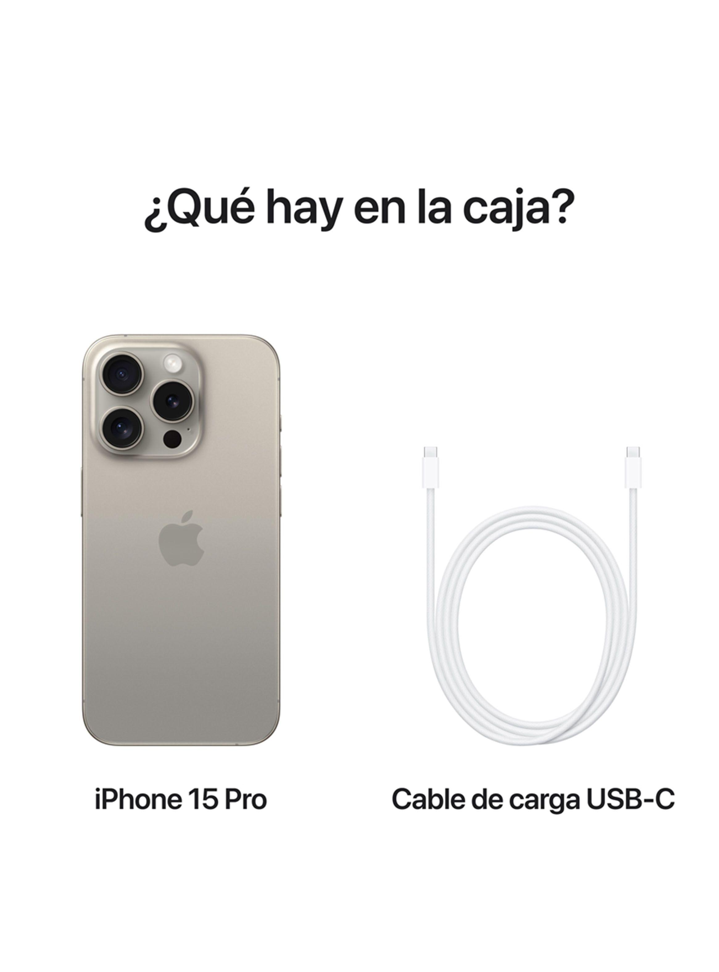 iPhone 15 Pro 1TB Titanio Natural-8