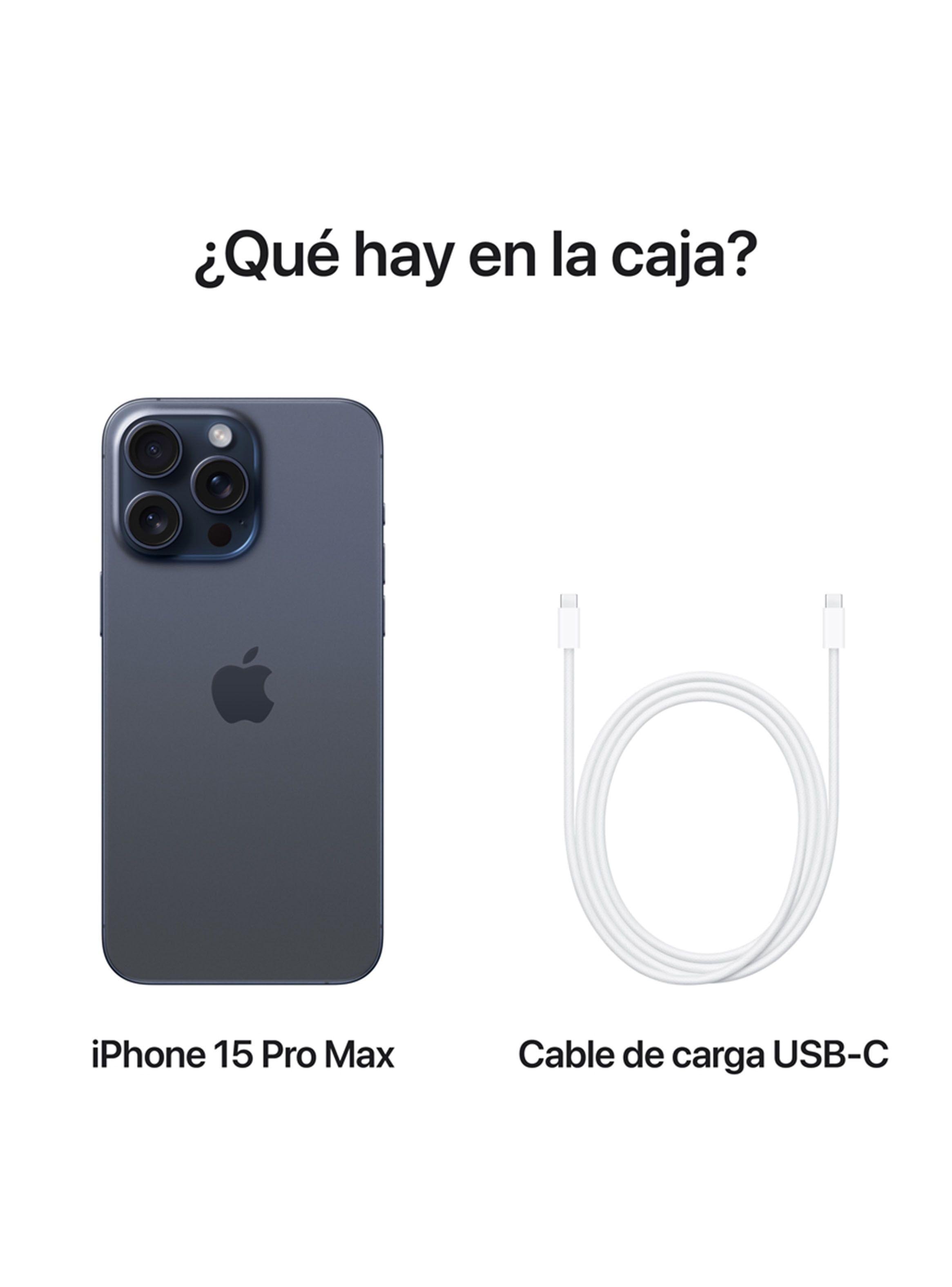 iPhone 15 Pro Max 256GB Titanio Azul-8
