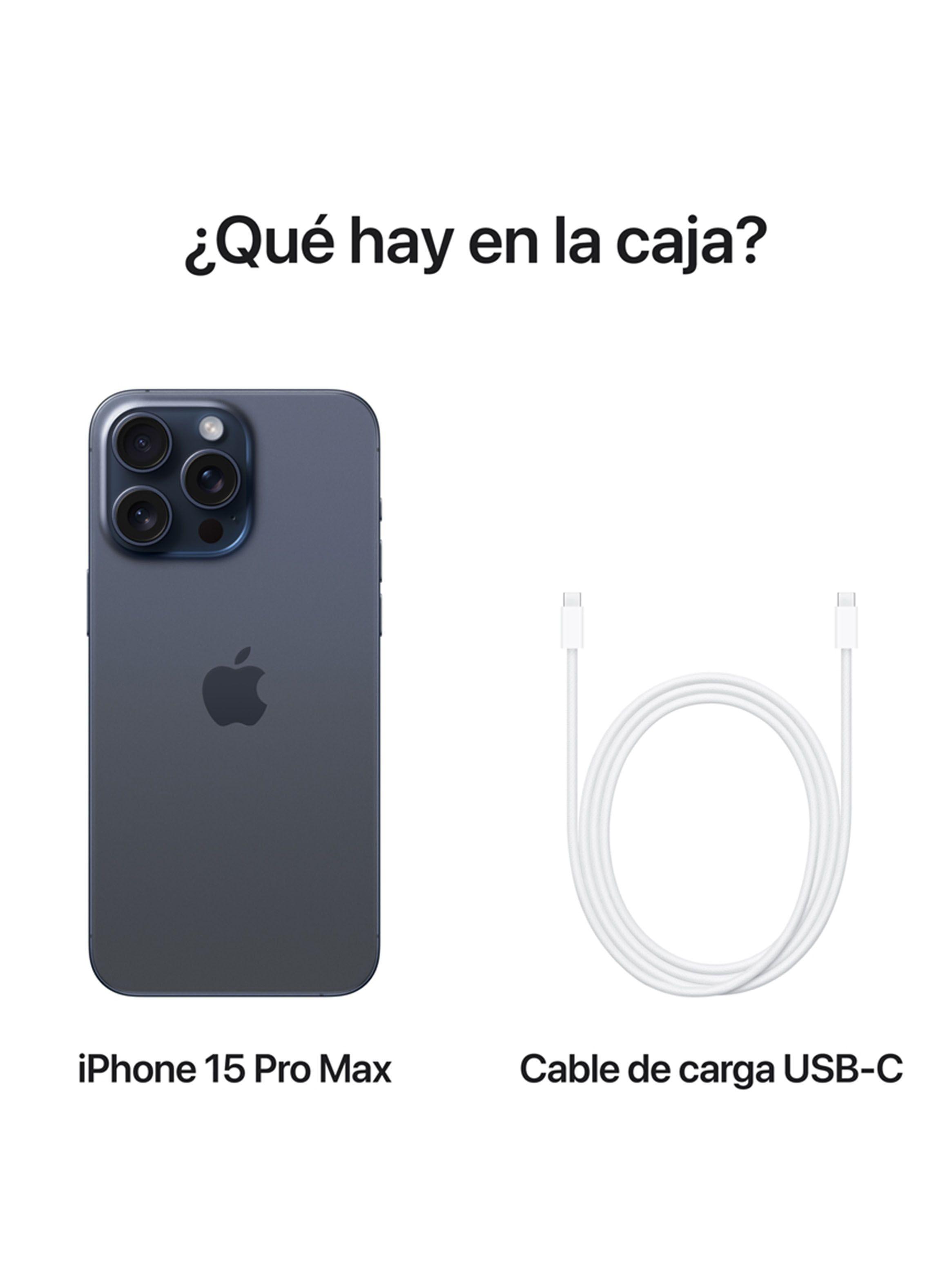 iPhone 15 Pro Max 512GB Titanio Azul-8