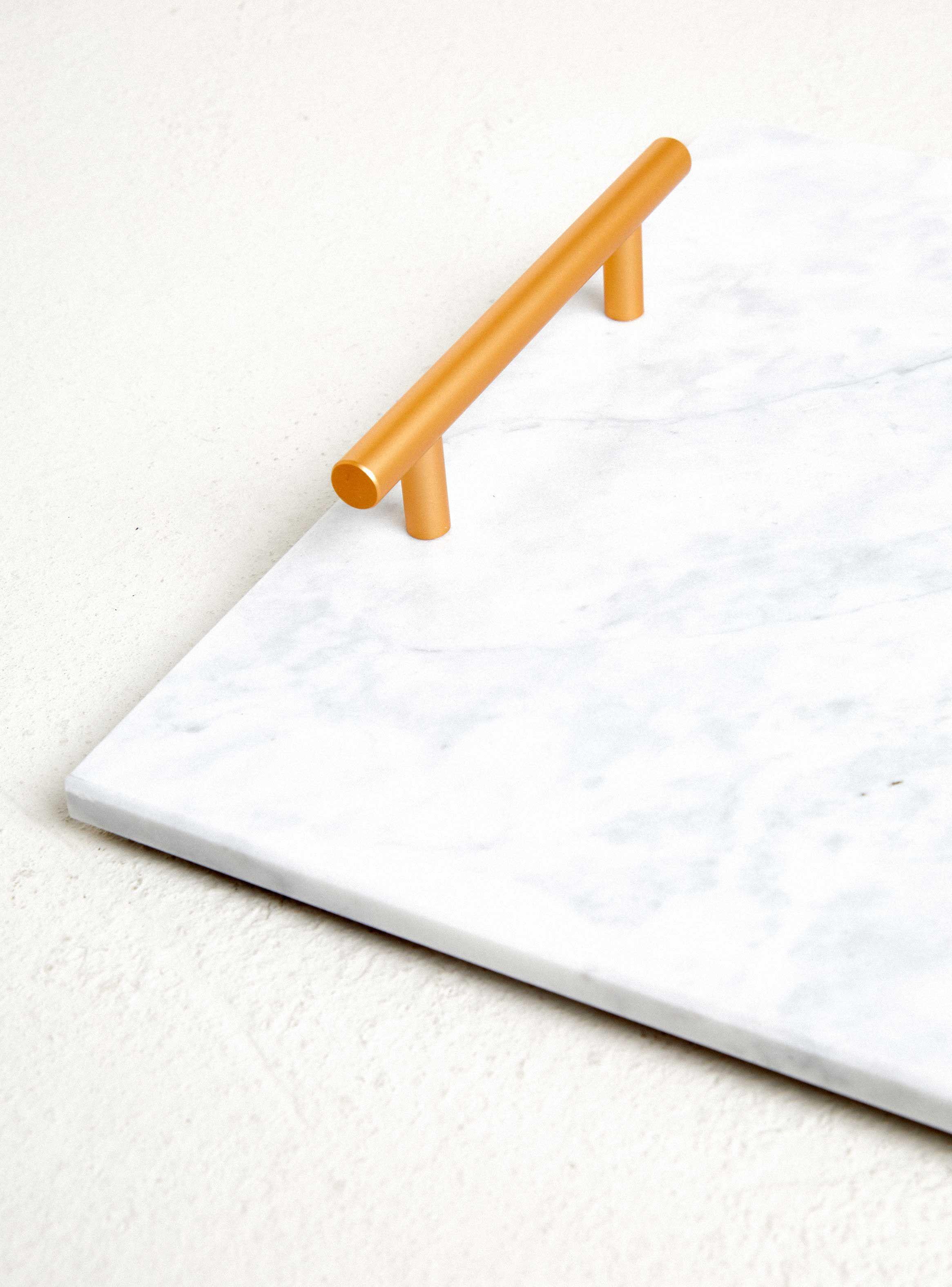 Tabla de Marmol Rectangular con Asas 40x30 cm-2