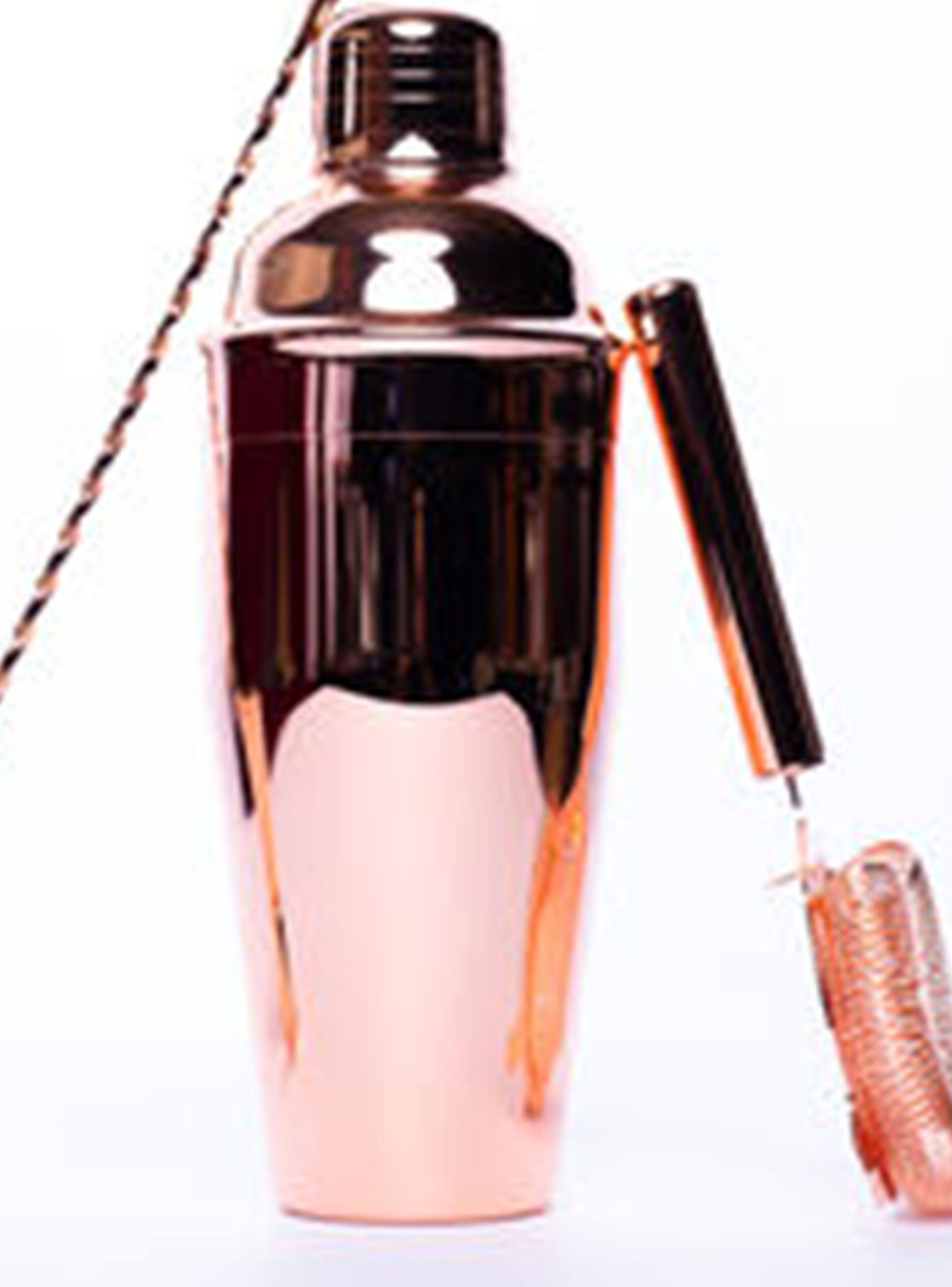 Set Bar 4 Piezas Manhattan Lux Cobre-1