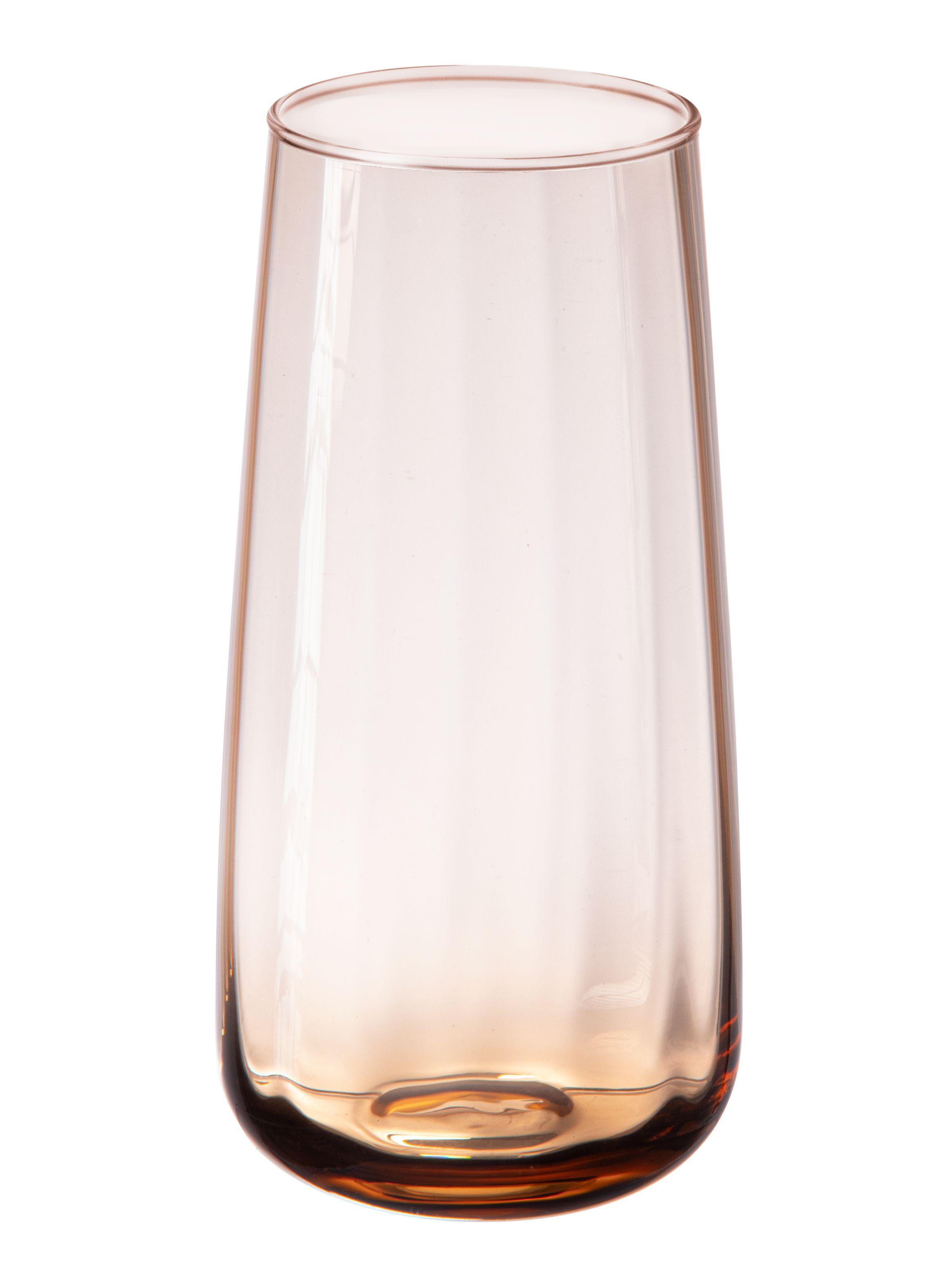 Set 4 Vasos Alto Oro Rosa 500 ml-1