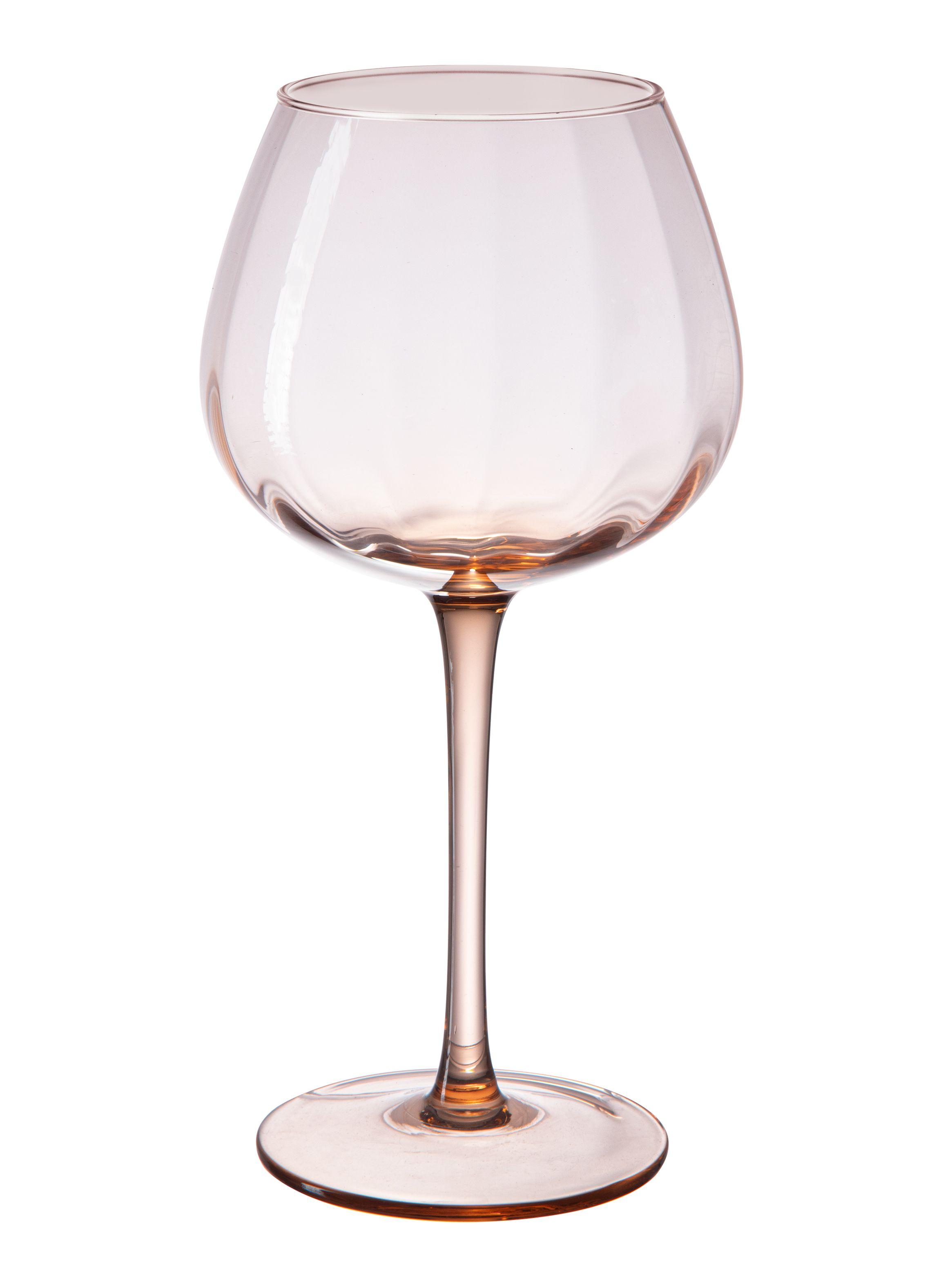 Set 4 Copas Vino Oro Rosa 420 ml-1