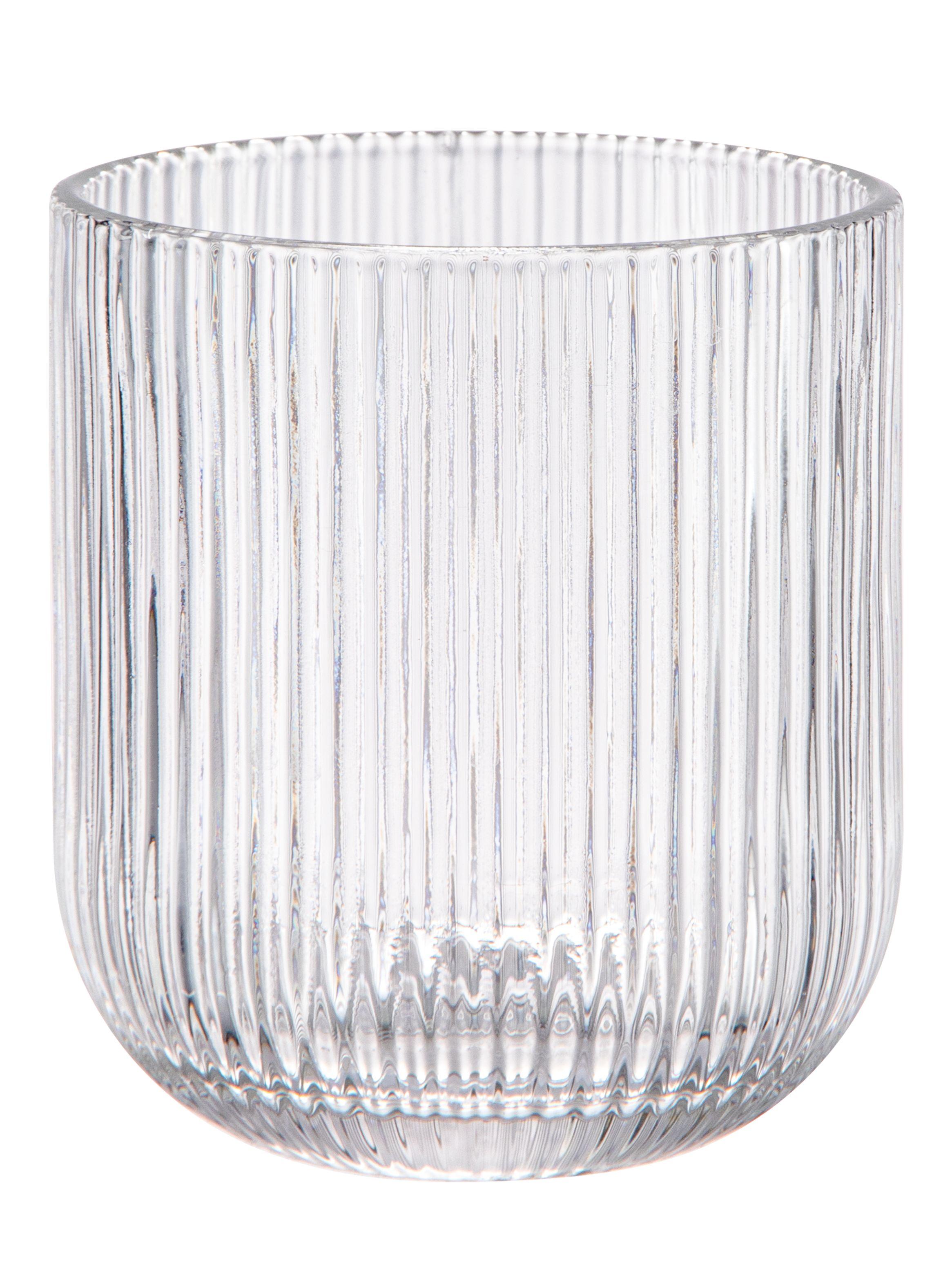 Set 6 Vasos Bajos Static 270 ml Transparente-1