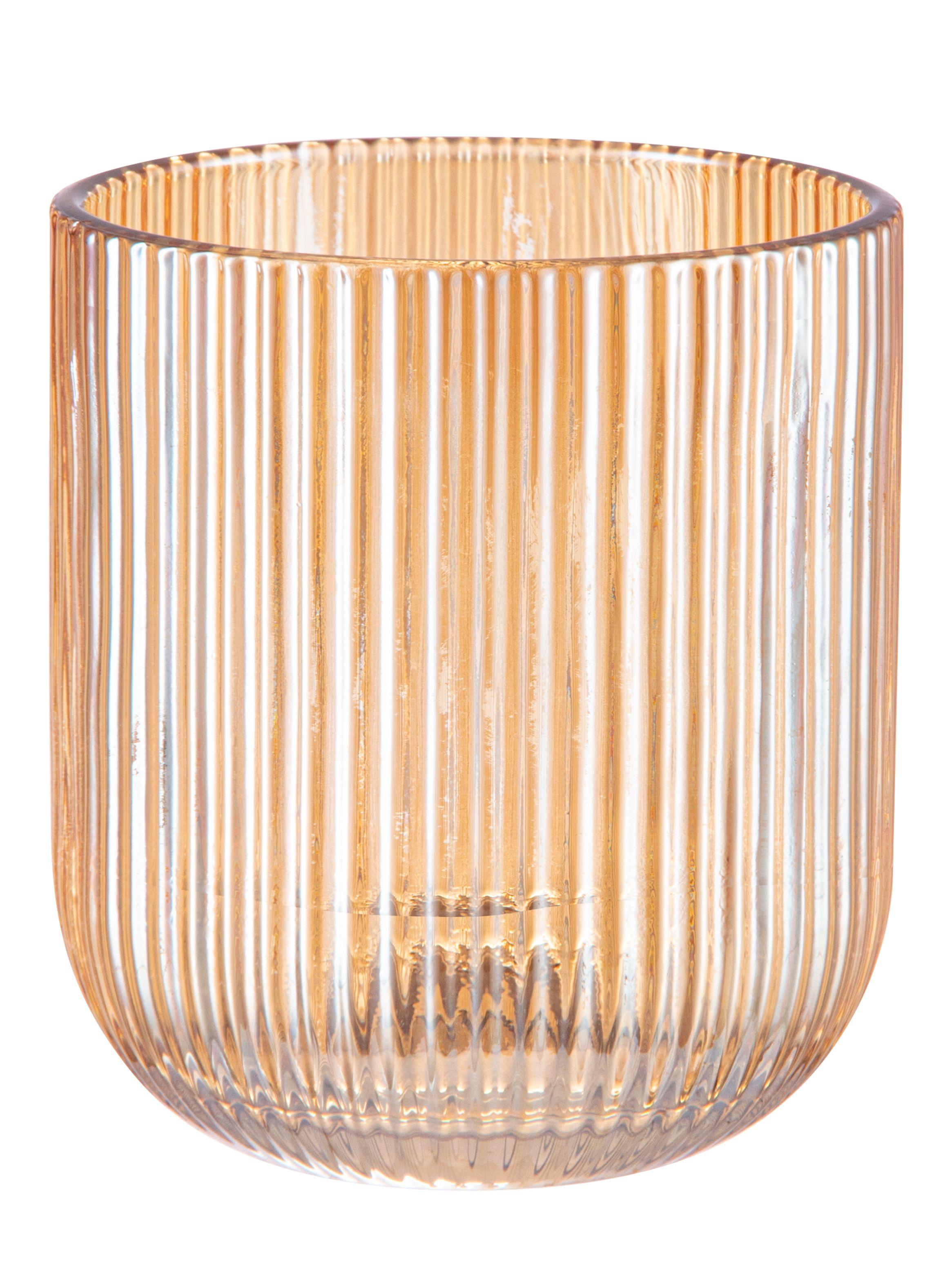 Set 6 Vasos Bajos Static 270 ml Amber-1
