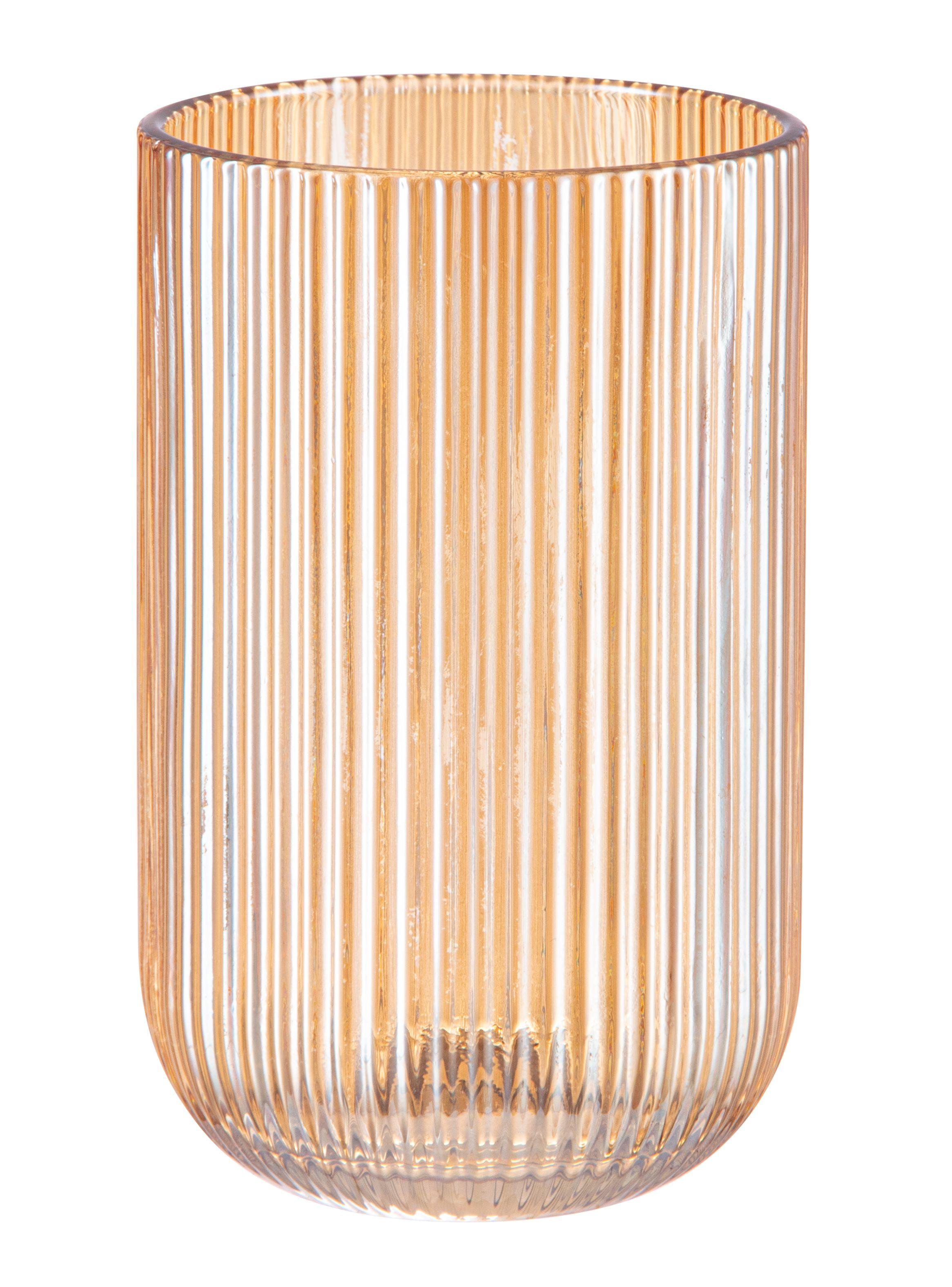 Set 6 Vasos Altos Static 430 ml Amber-1