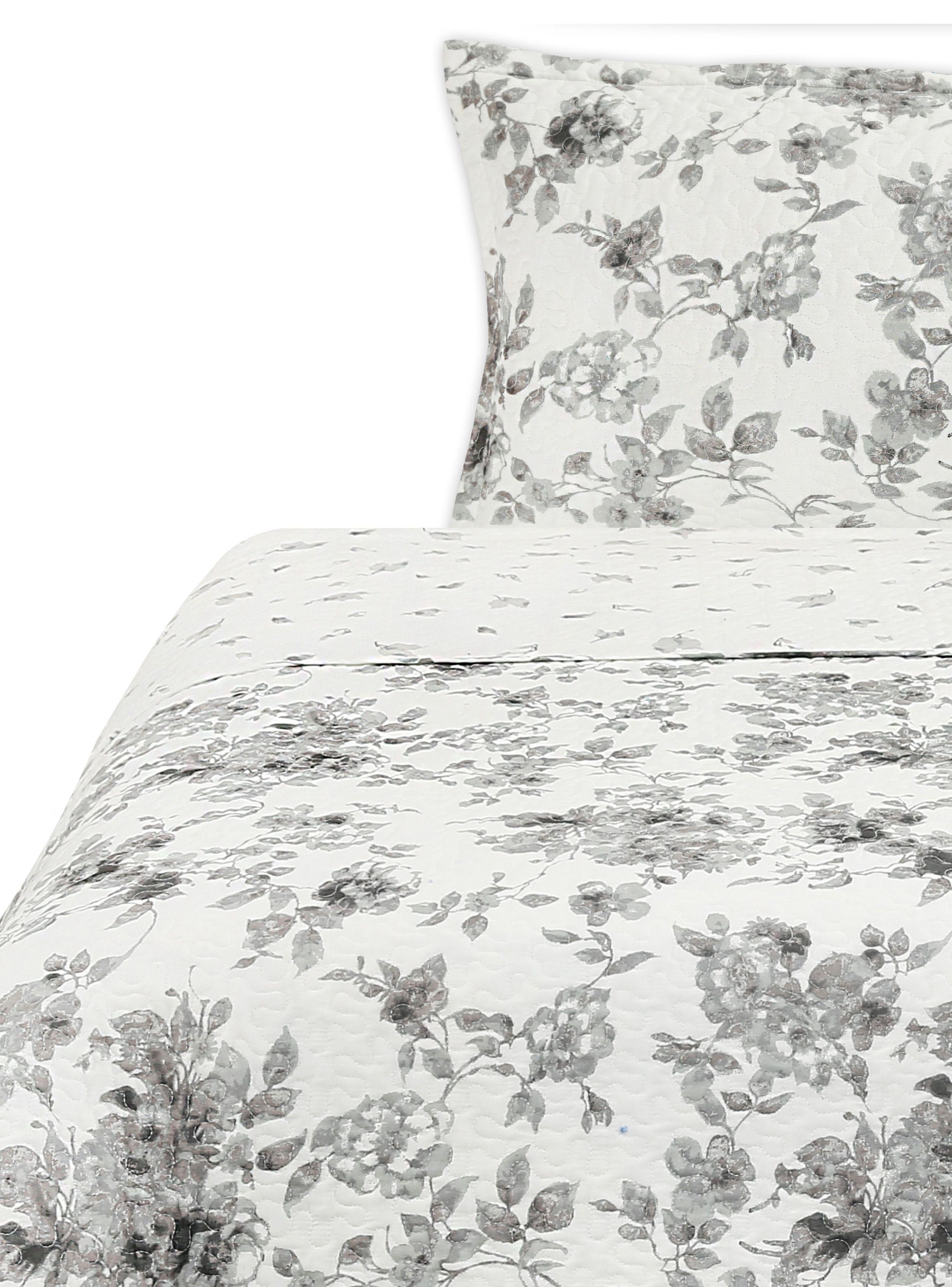 Quilt 1.5 Plazas Flores-0