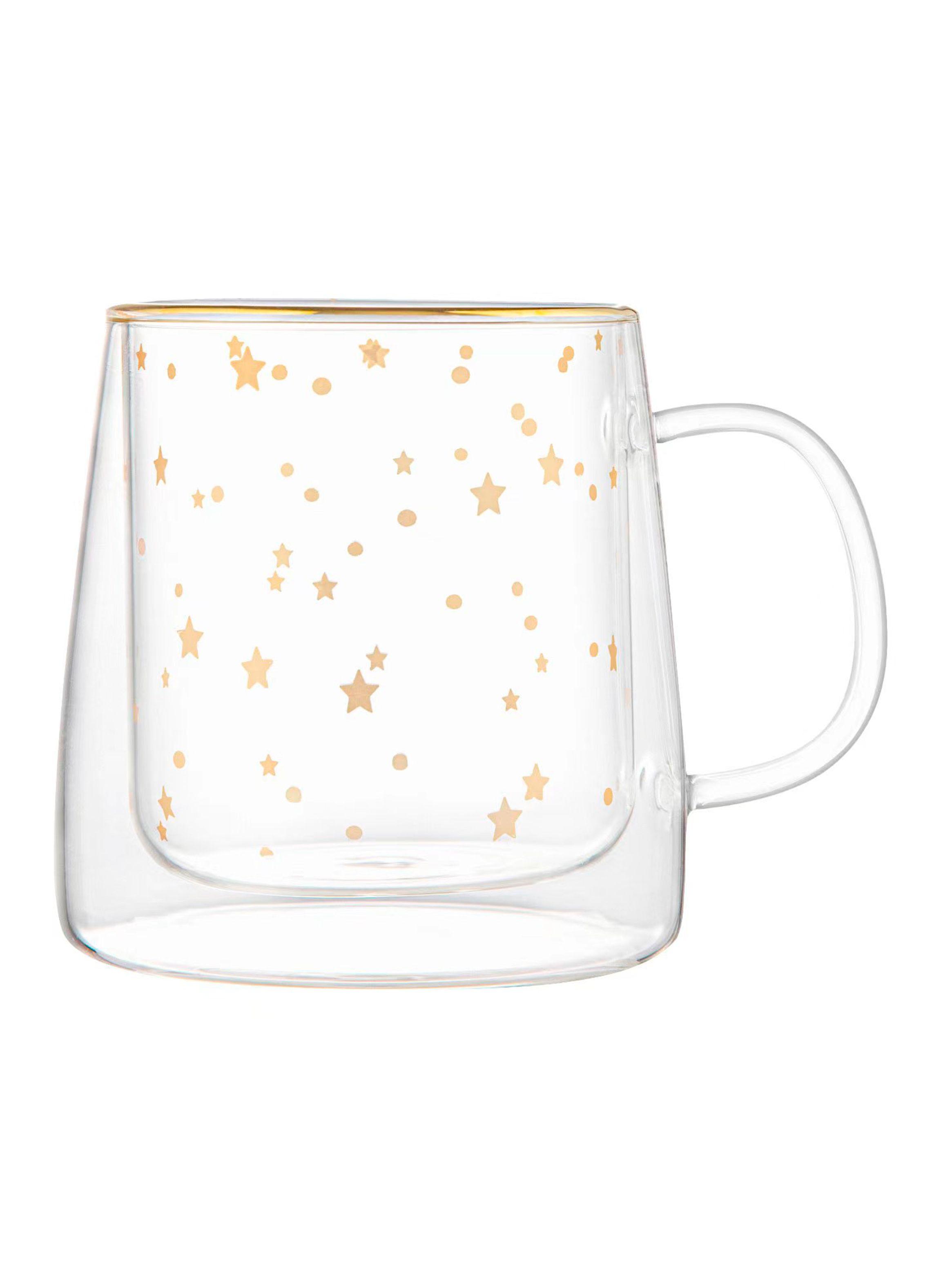 Set 2 Tazas Doble Pared Constelación 400 ml-1