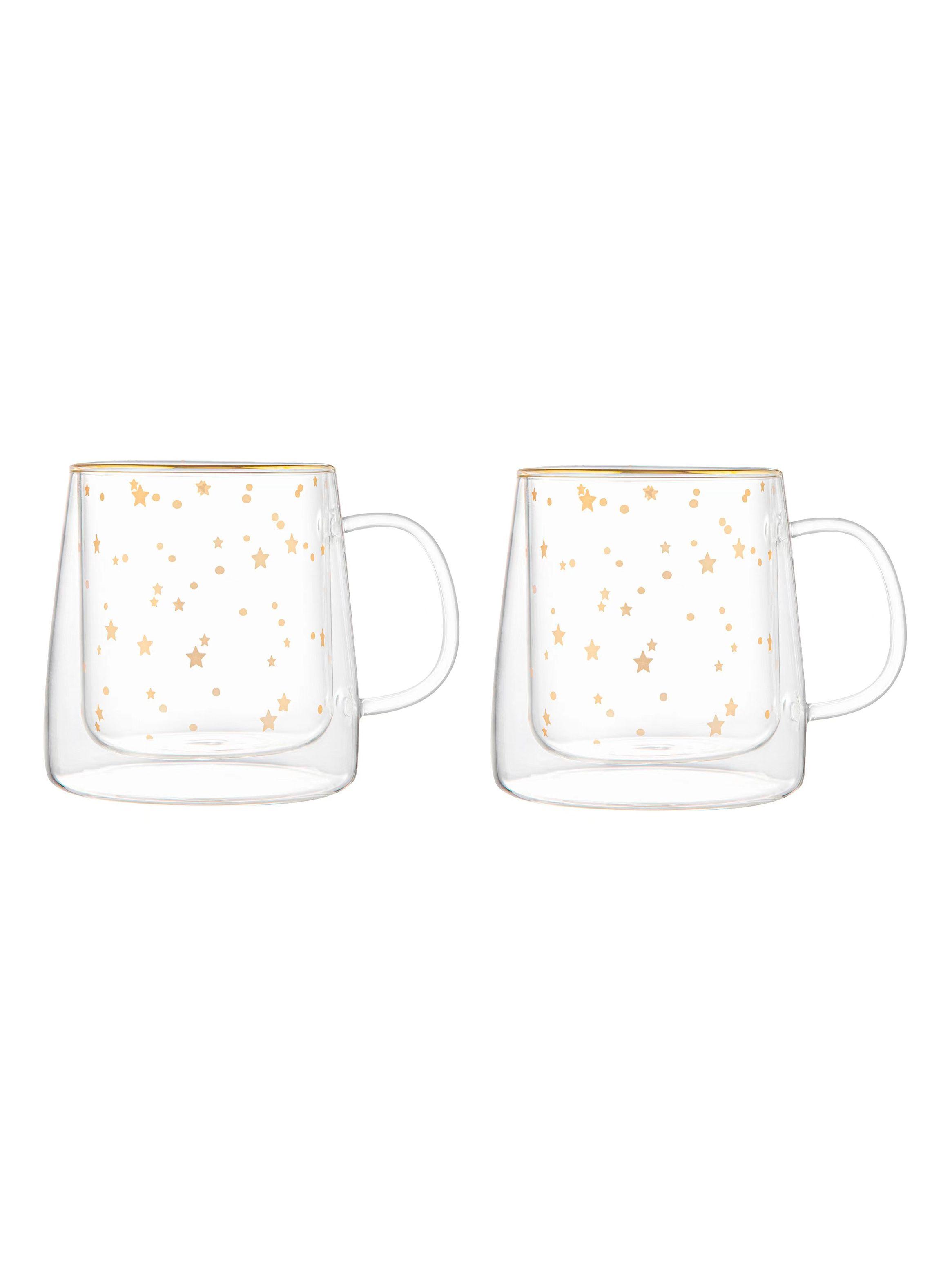 Set 2 Tazas Doble Pared Constelación 400 ml-0