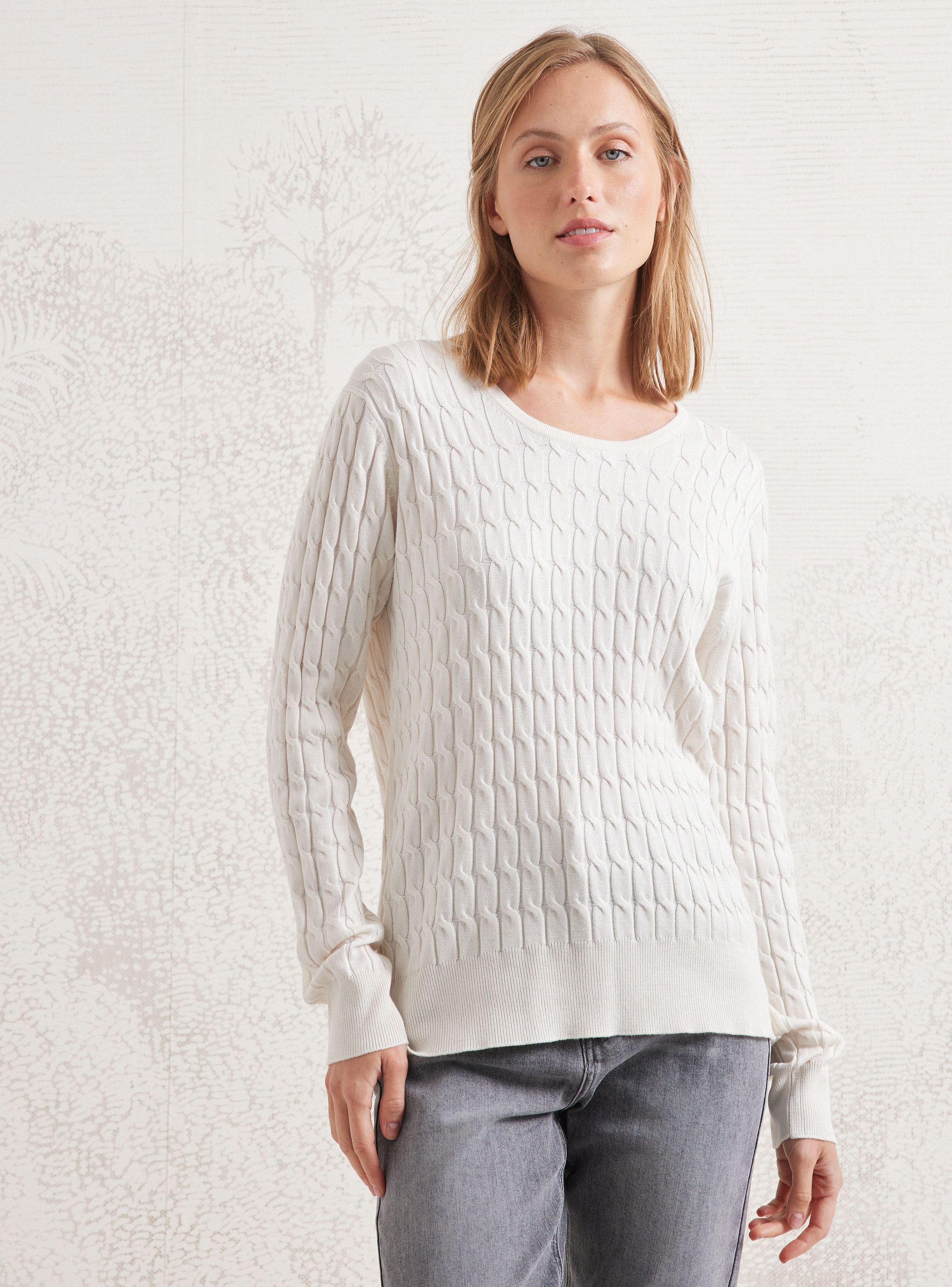 Sweater Manga Larga Corte Básico-0