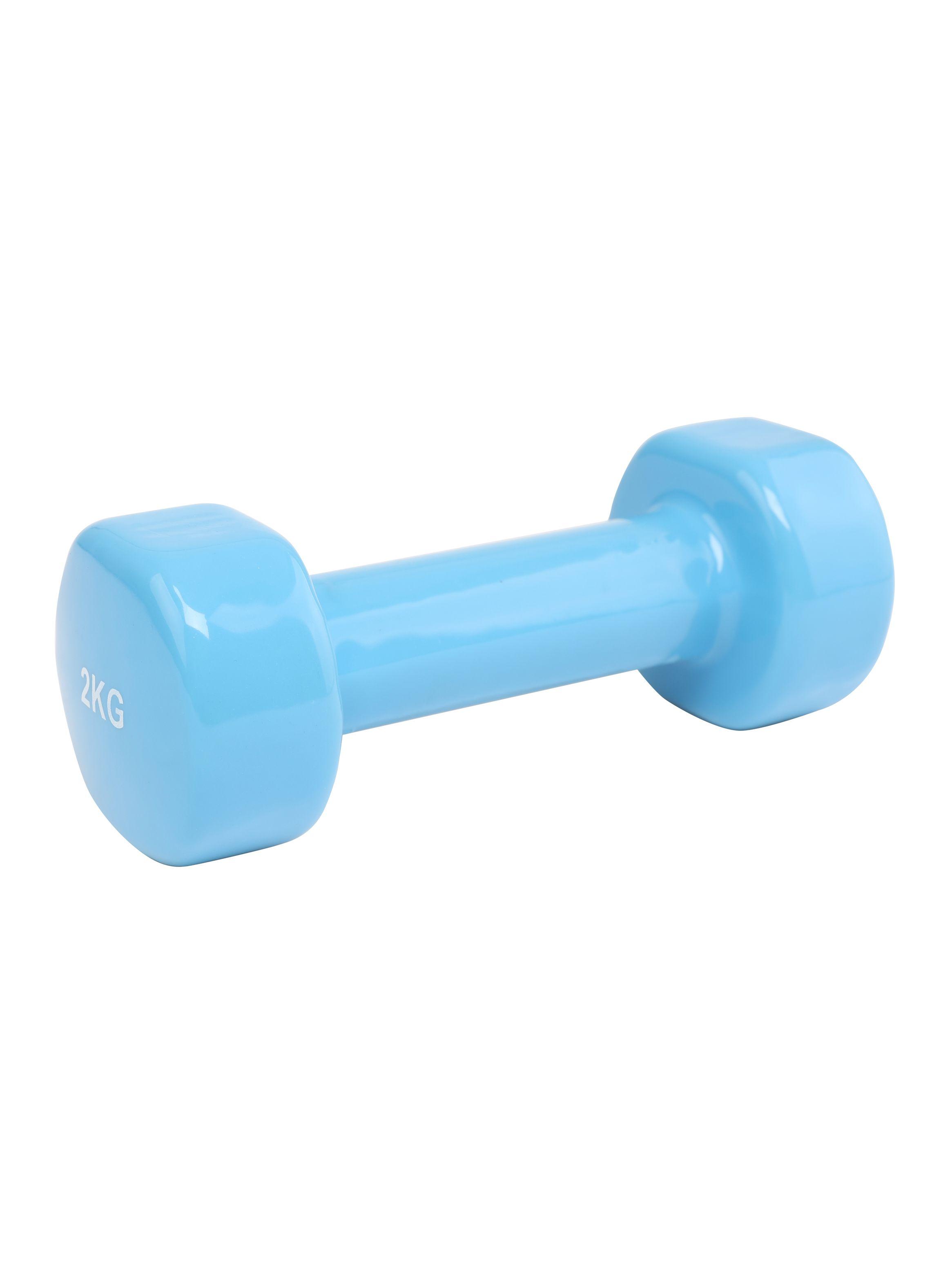 Mancuerna Vinilo Azul 2 Kg-3