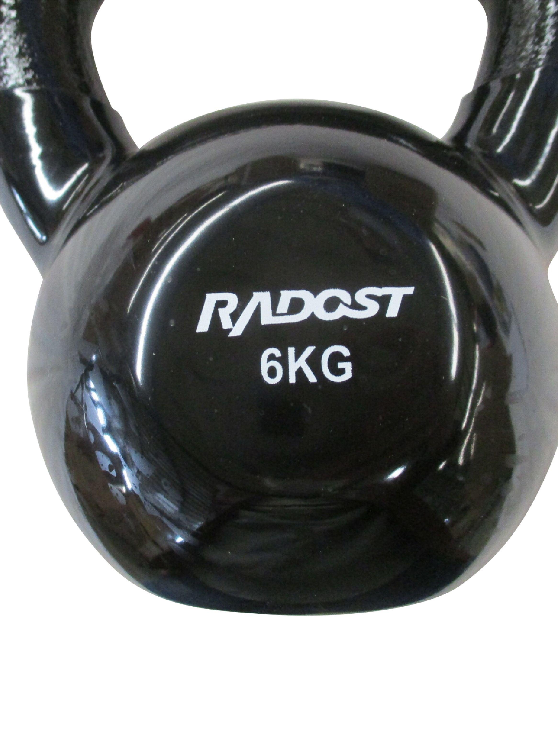 Pesa Rusa Vinilo Negra 6 Kg-2