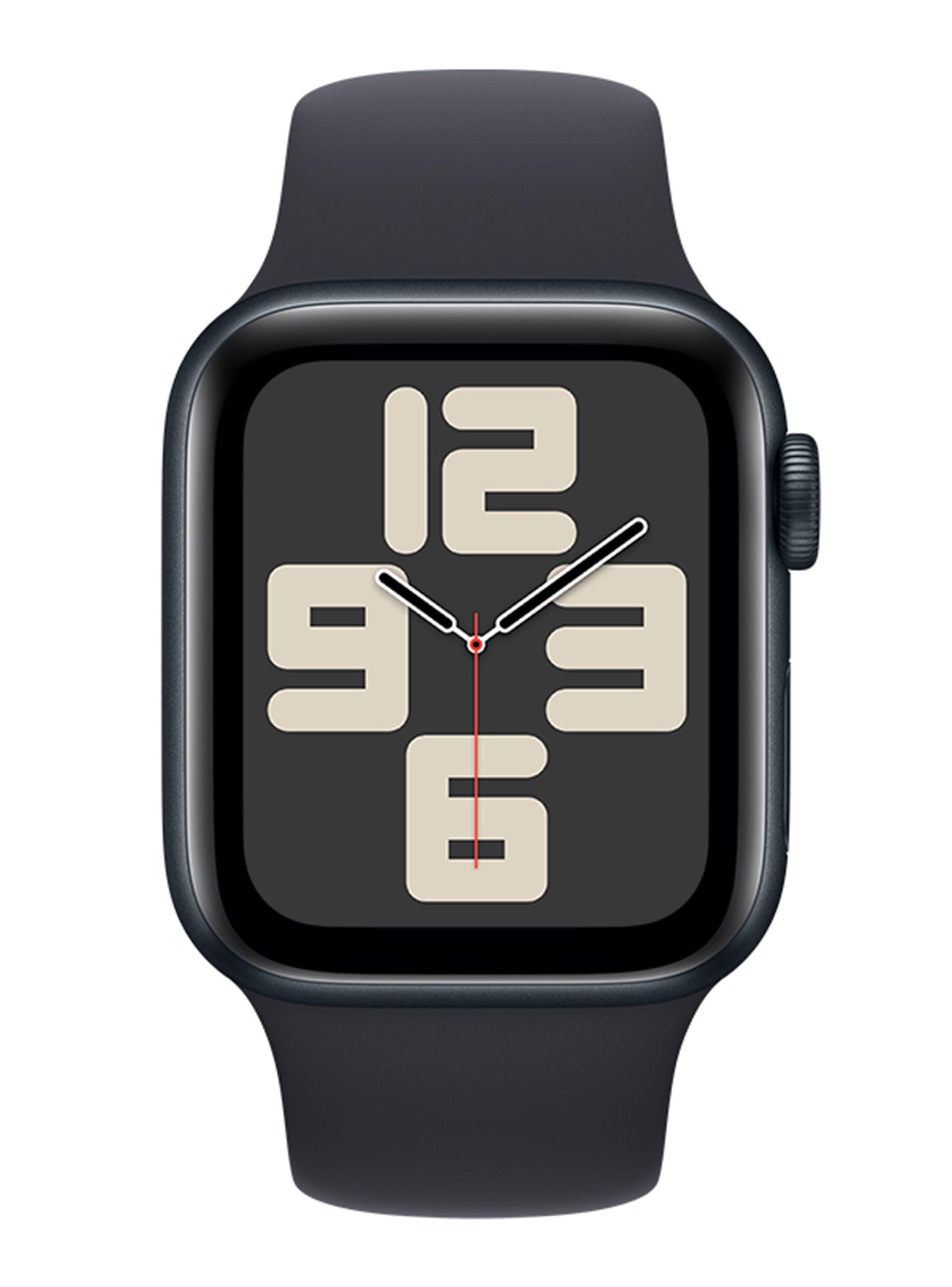 Apple Watch SE GPS 40mm Caja Aluminio y Correa Deportiva Medianoche Talla S/M-1