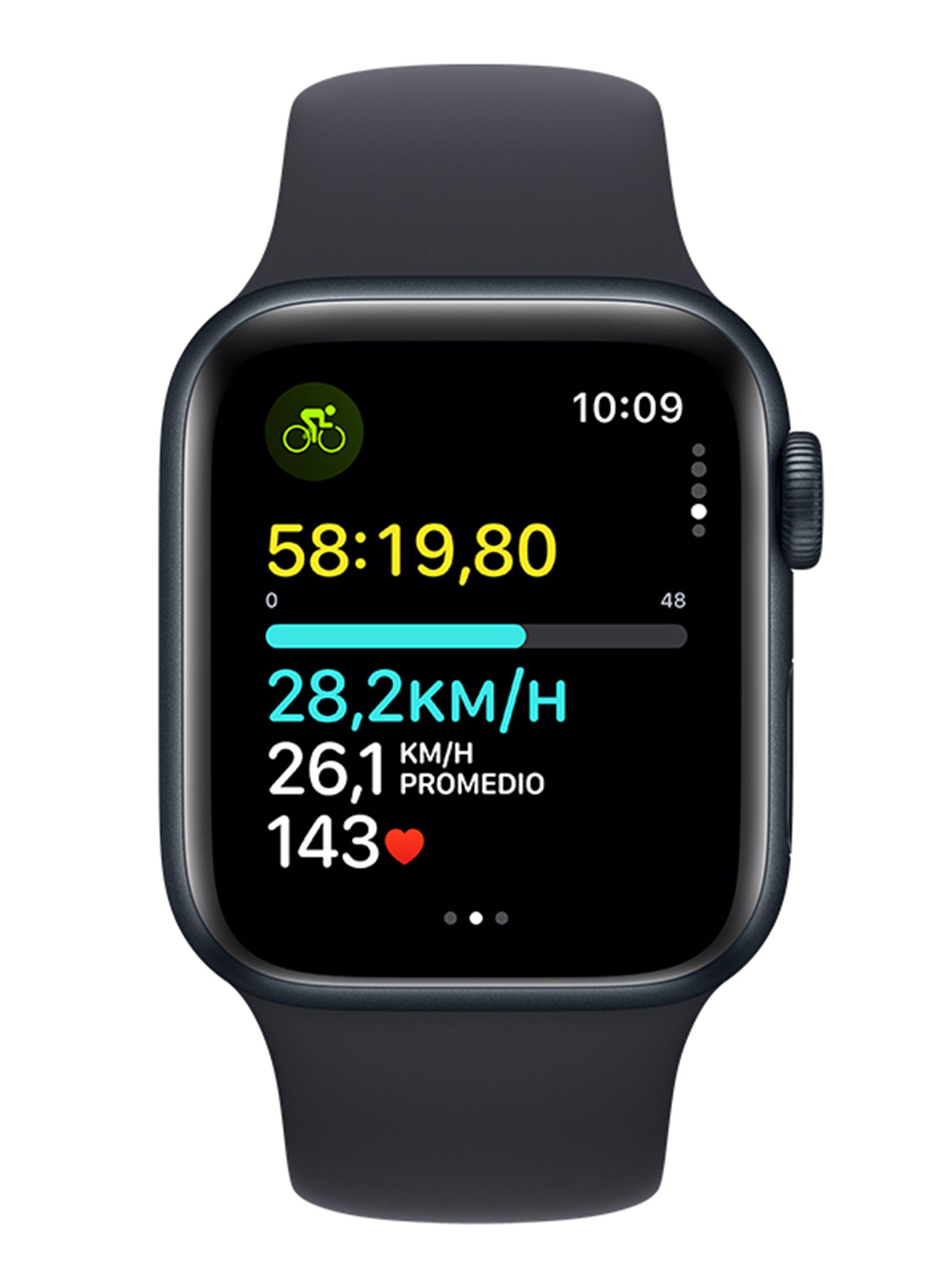 Apple Watch SE GPS 40mm Caja Aluminio y Correa Deportiva Medianoche Talla M/L-5