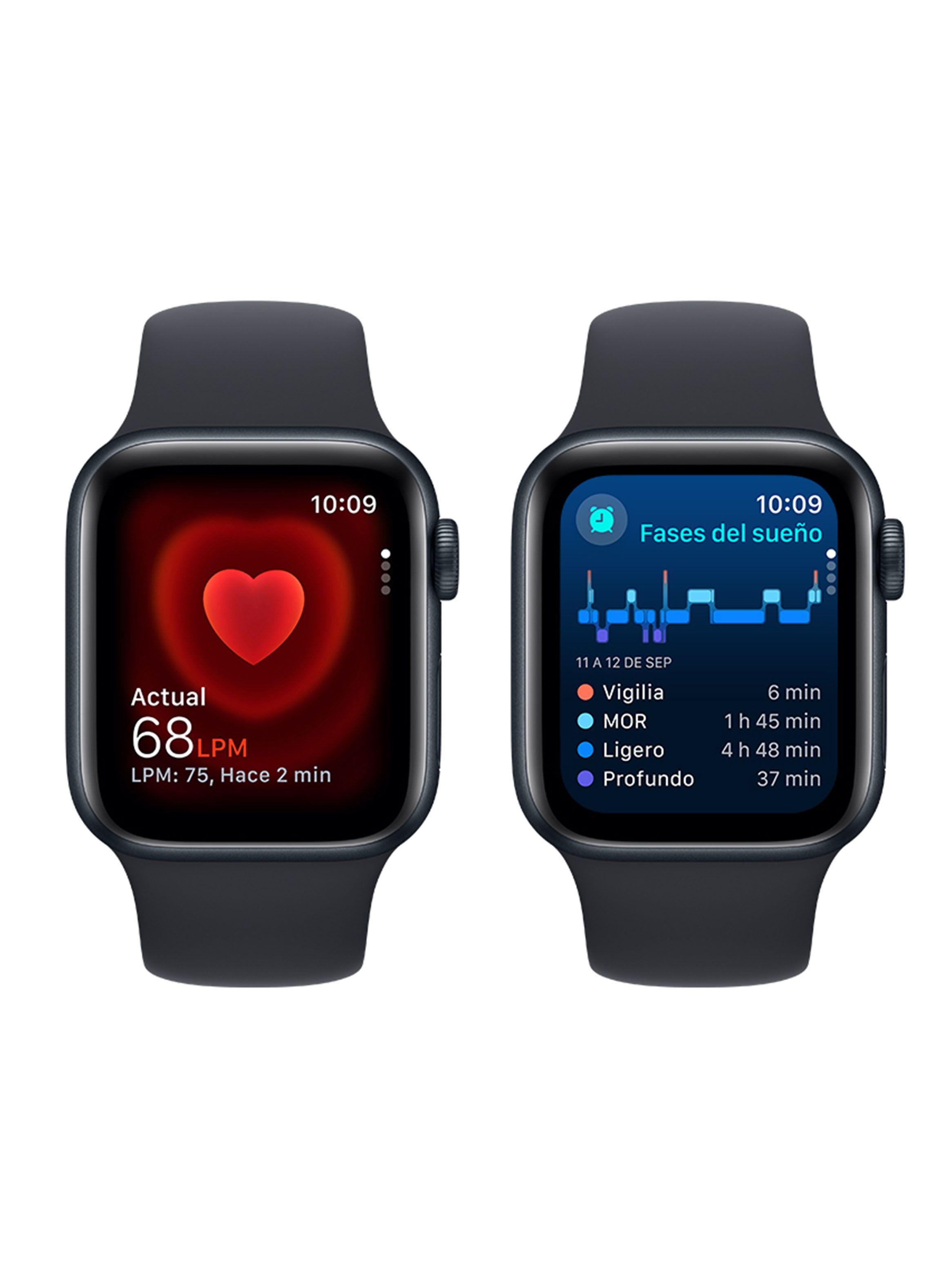 Apple Watch SE GPS 40mm Caja Aluminio y Correa Deportiva Medianoche Talla M/L-4