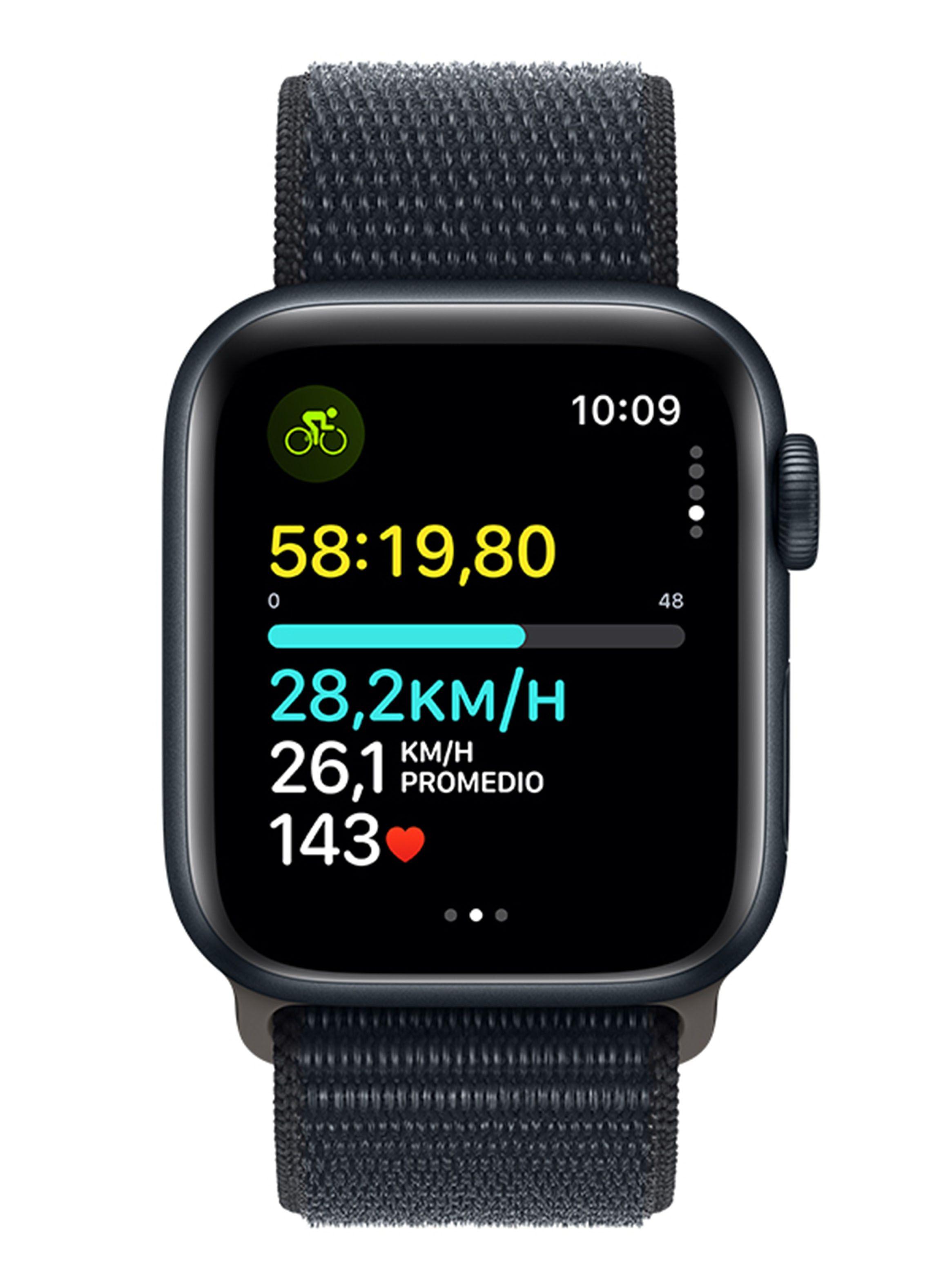 Apple Watch SE GPS 40mm Caja Aluminio y Correa Loop Medianoche-5