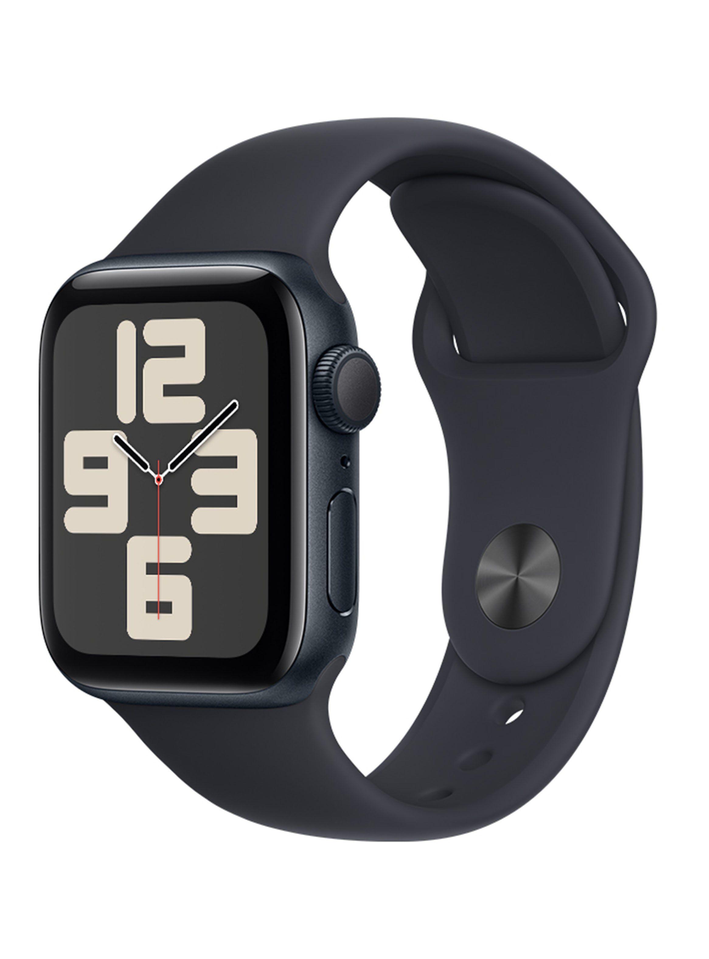 Apple Watch SE GPS 44mm Caja Aluminio y Correa Deportiva Medianoche Talla M/L-0
