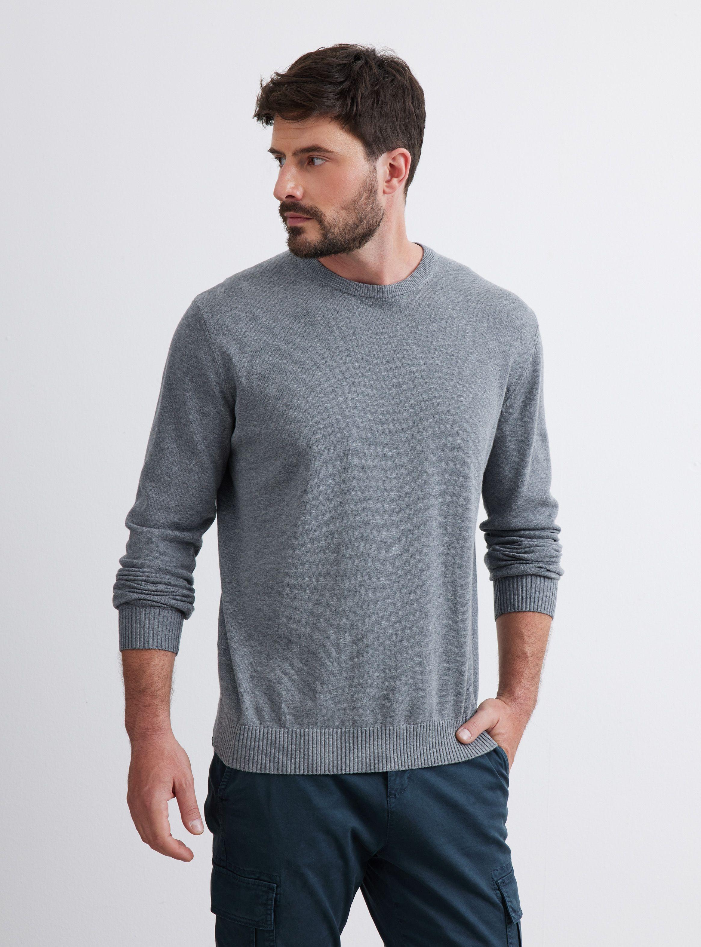 Sweater Basic Crew Neck-0