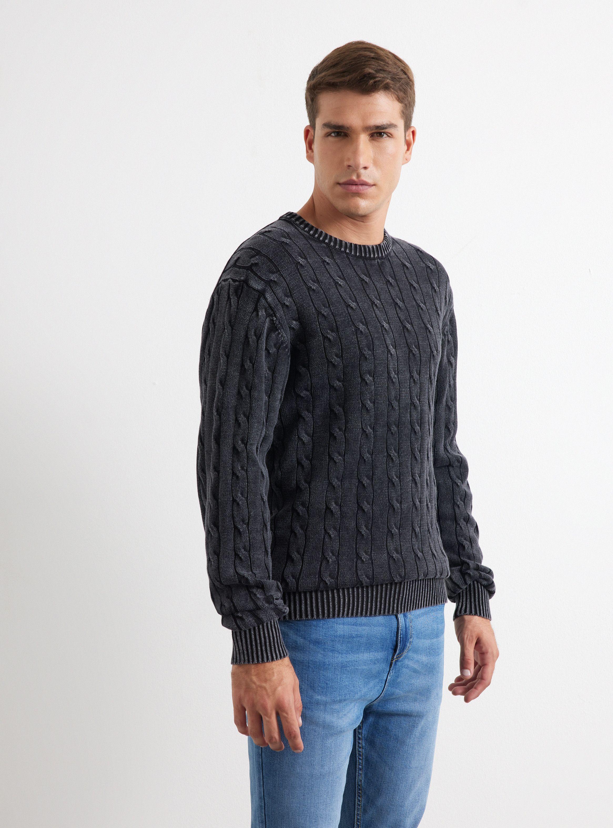 Sweater Crew Neck Trenza-0