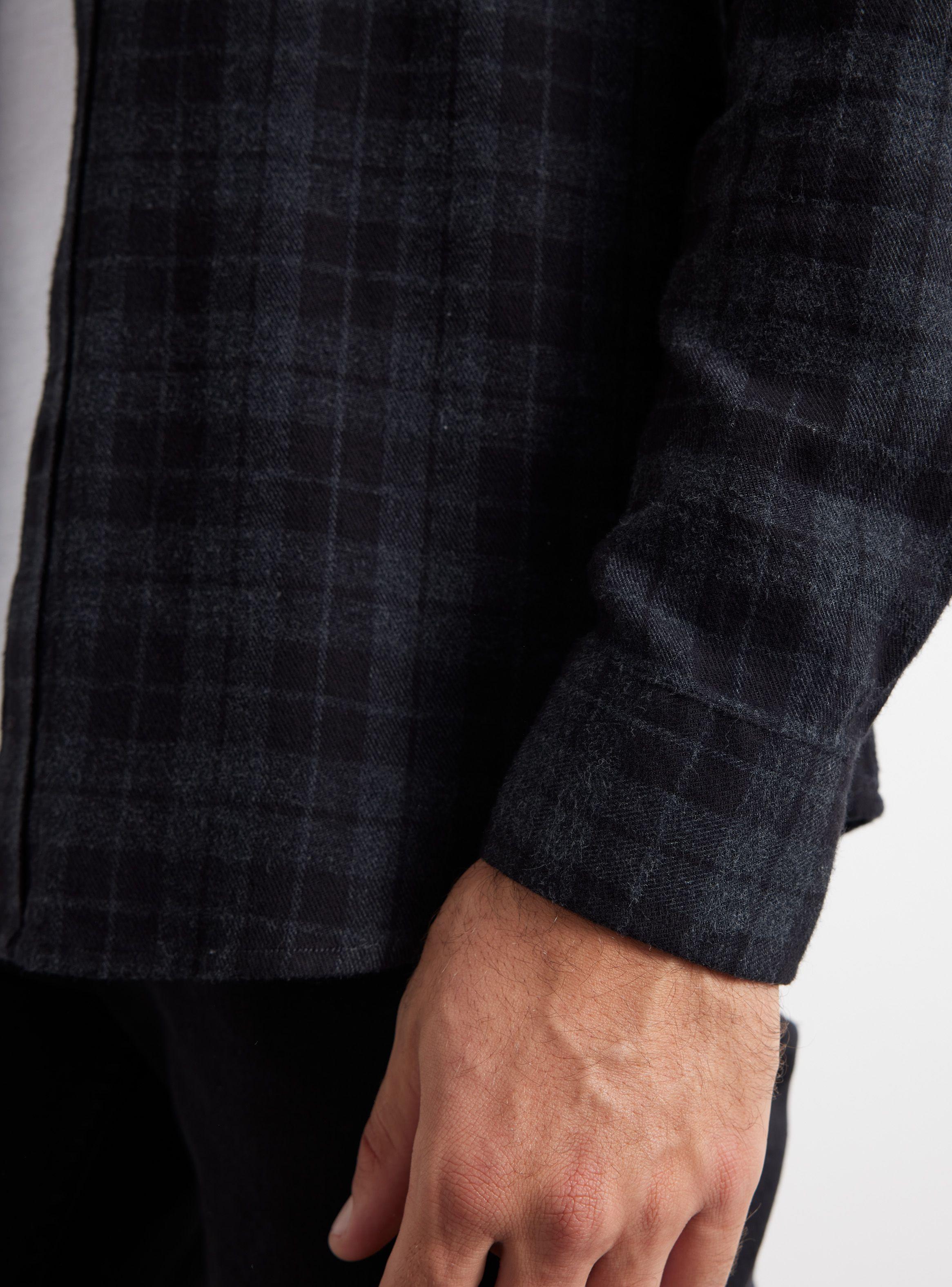 Camisa de Vestir Escocesa-3