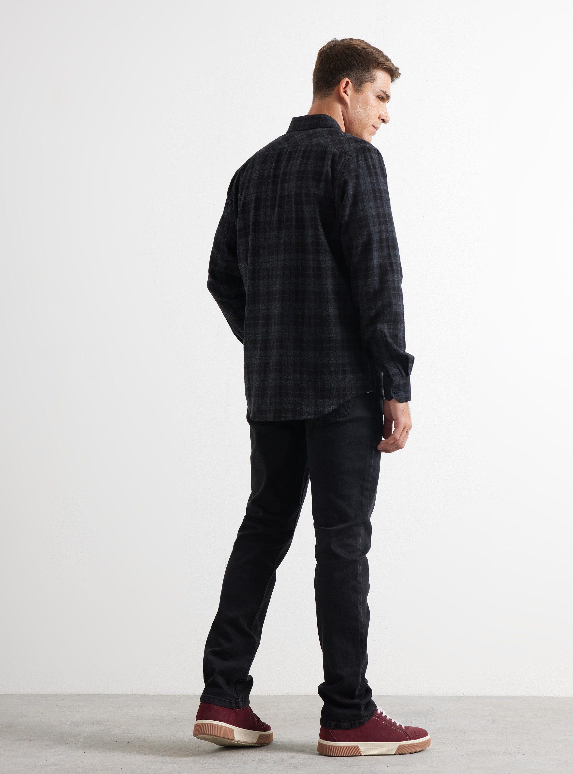 Camisa de Vestir Escocesa-5