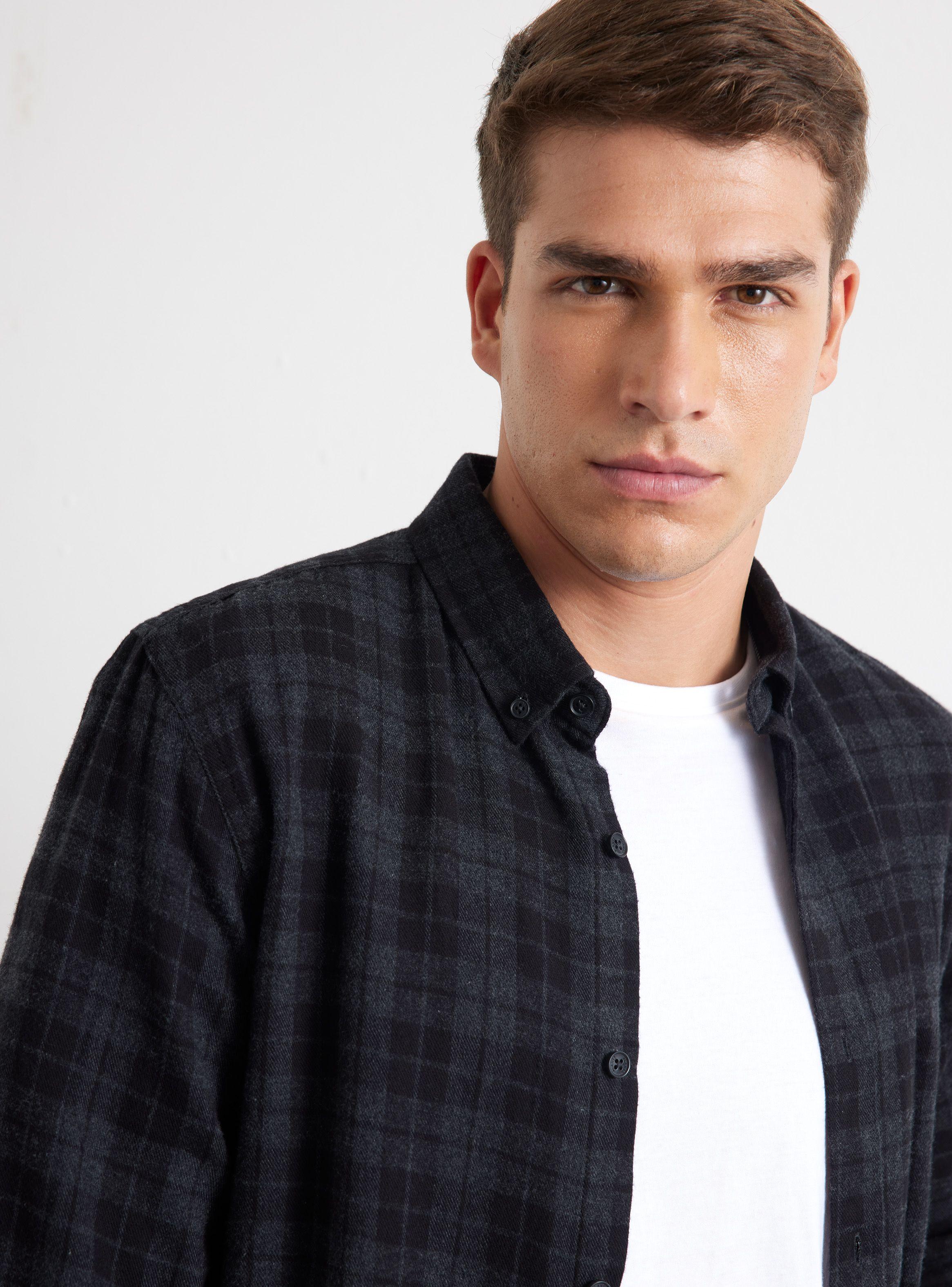 Camisa de Vestir Escocesa-2