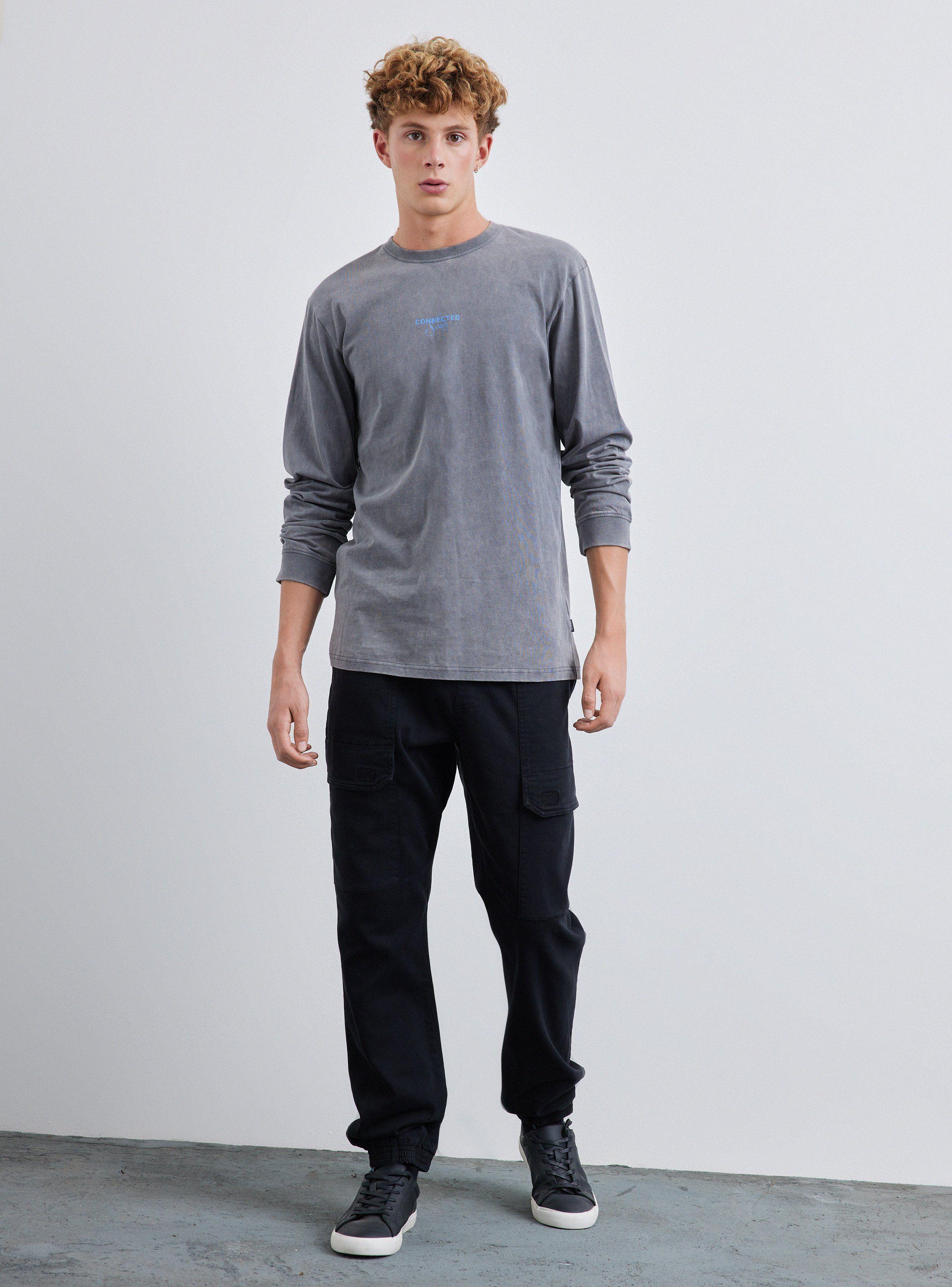 Pantalón Knitted Denim Utilitario-4