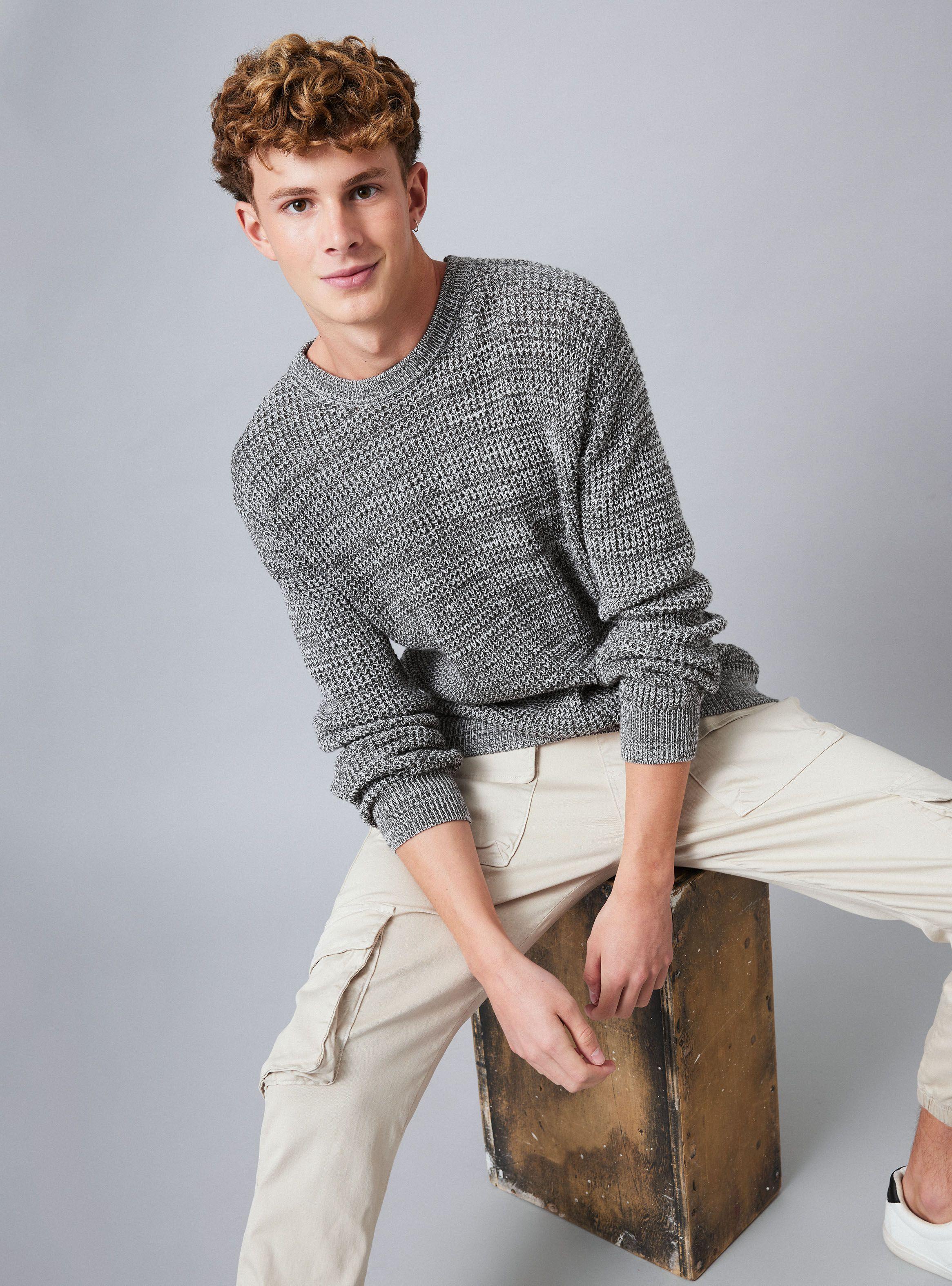 Sweater Jaspeado Color-0