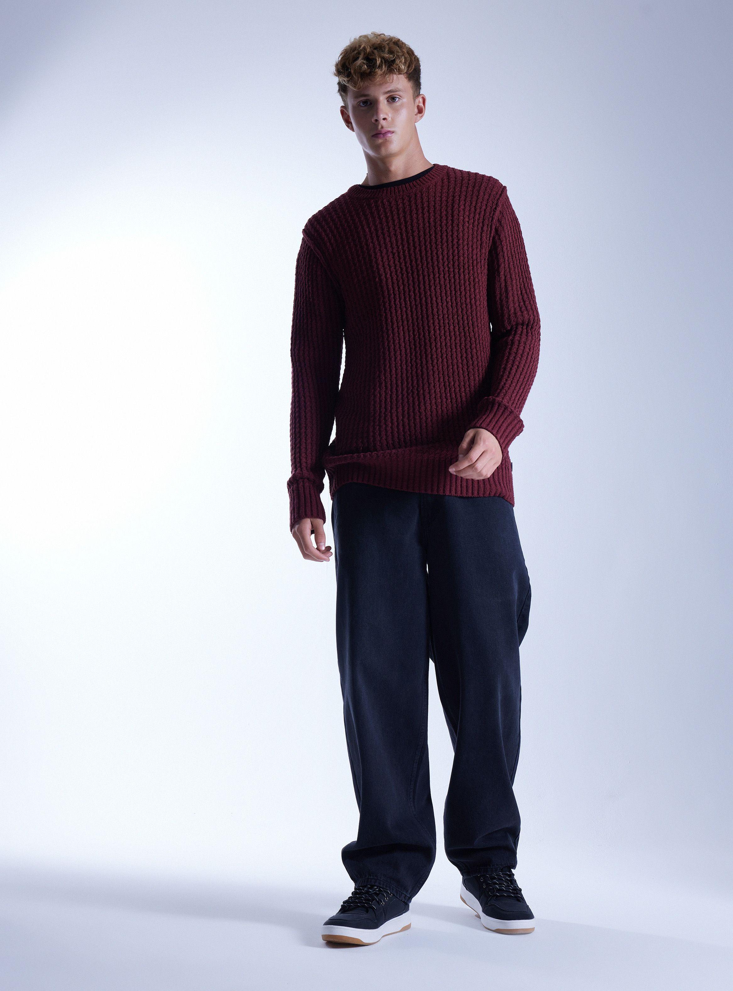 Sweater Costuras A La Vista-4