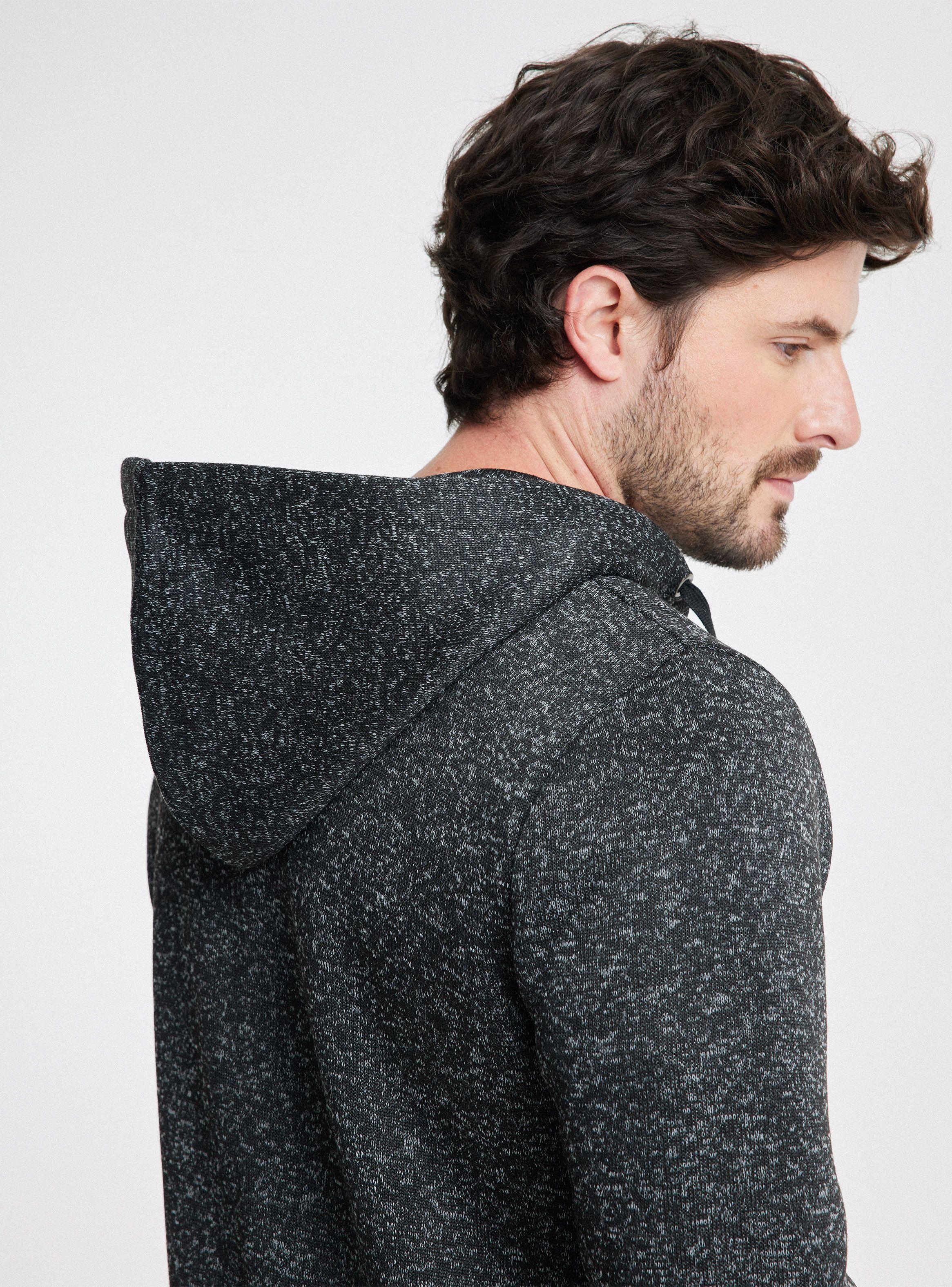 Polerón Polerón Full Zipper con Gorro-3