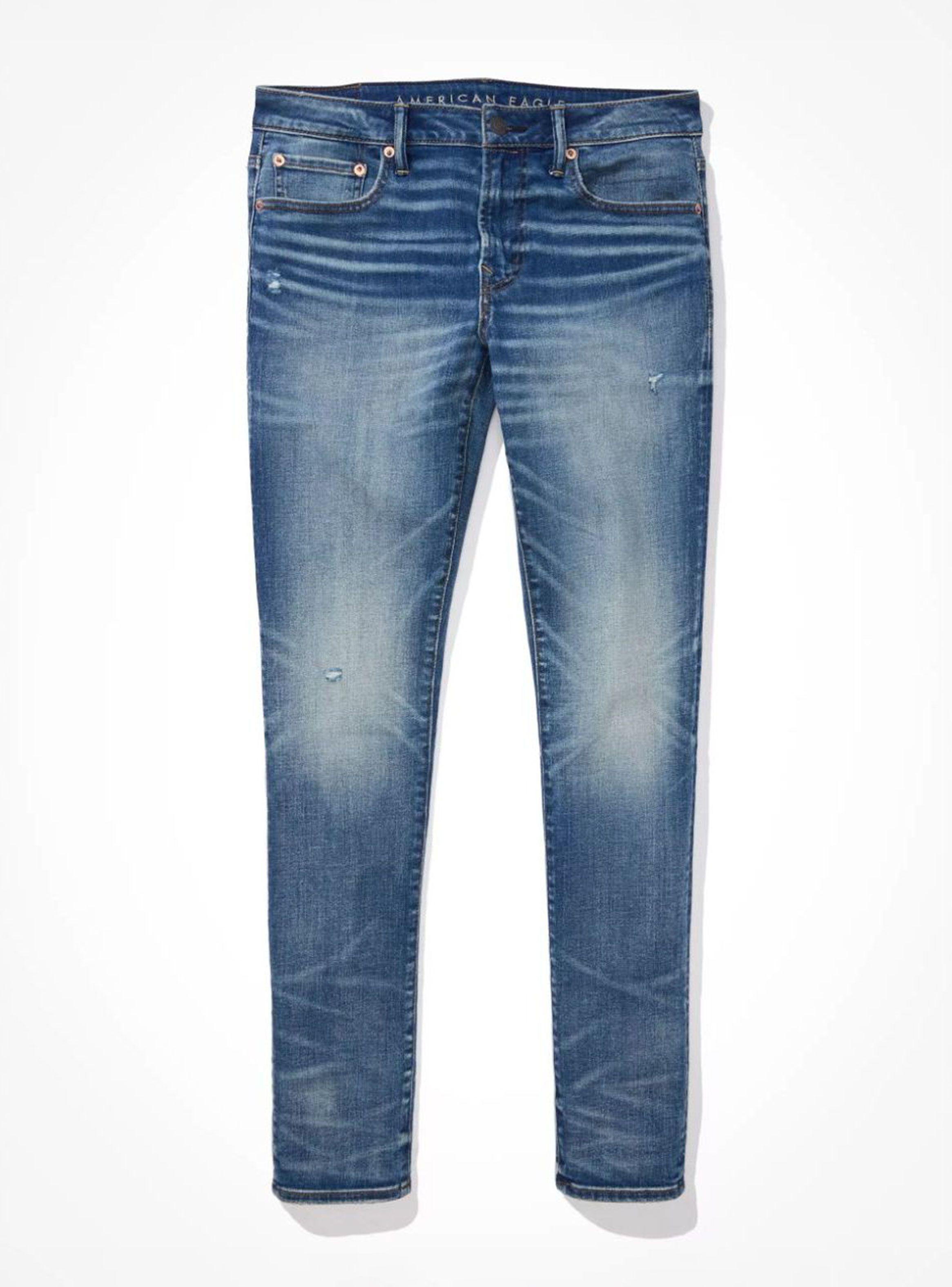 Jeans AE AirFlex+ Distressed Skinny-3