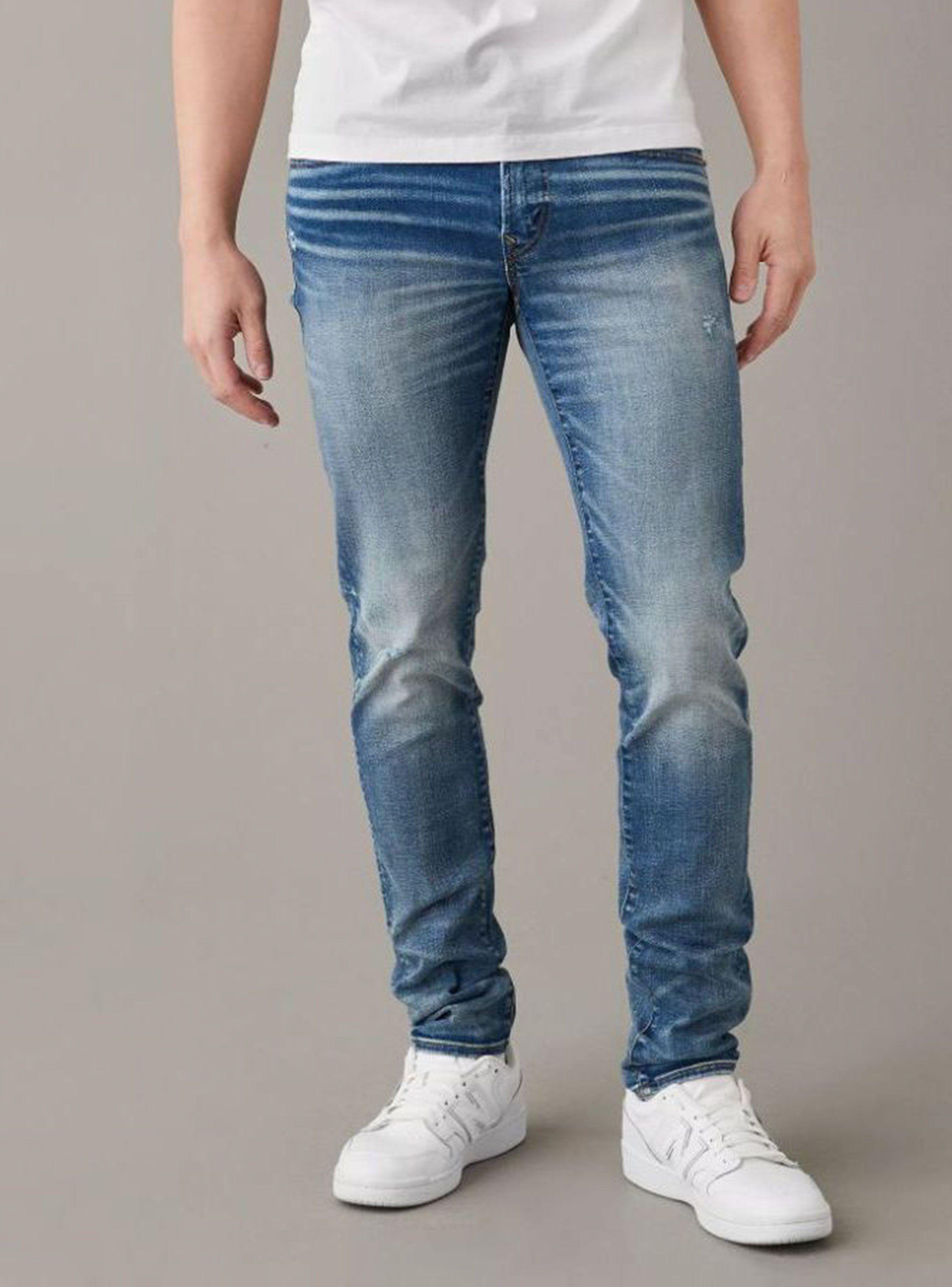 Jeans AE AirFlex+ Distressed Skinny-0