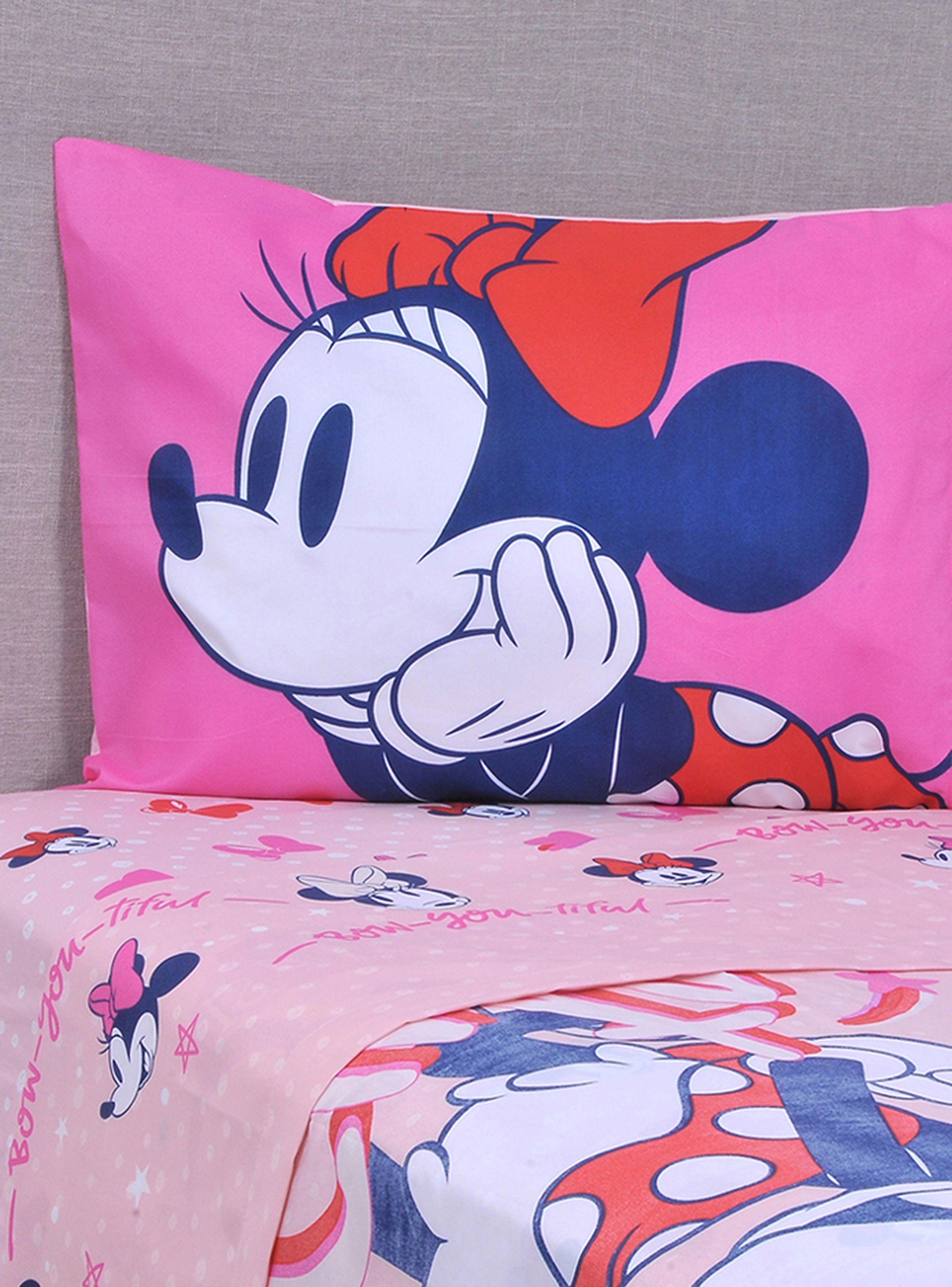 Juego de Sábanas 1.5 Plazas Minnie Cute-0