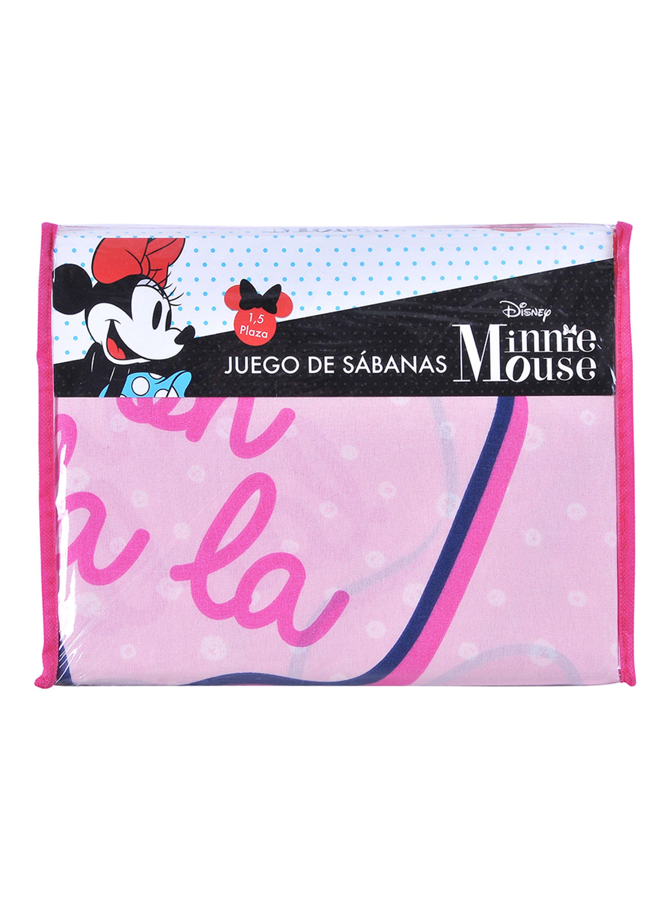 Juego de Sábanas 1.5 Plazas Minnie Cute-3