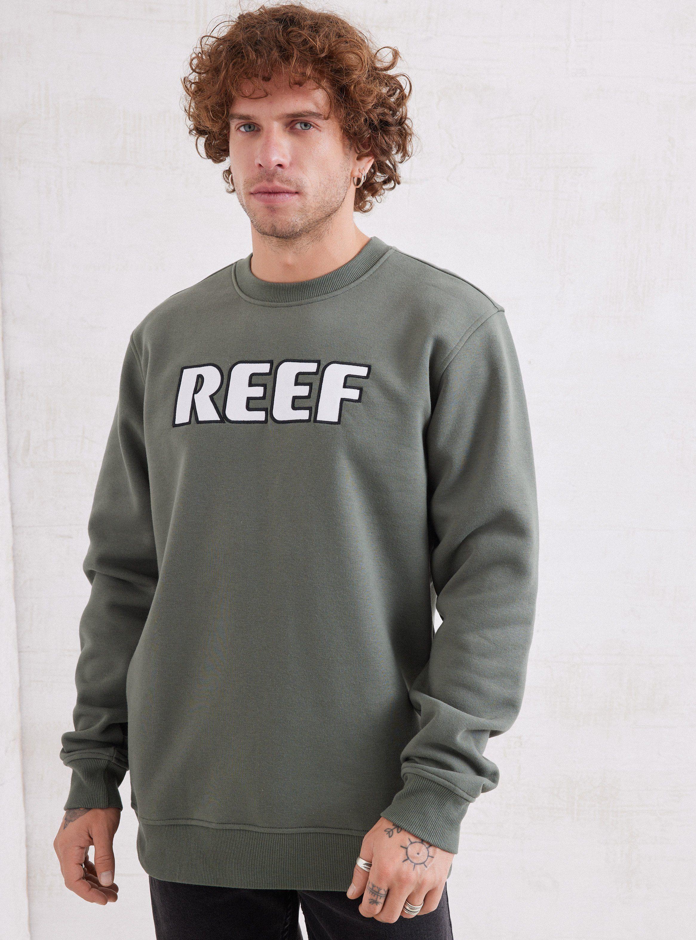 Polerón Crewneck Bordado Exterior Tela-0