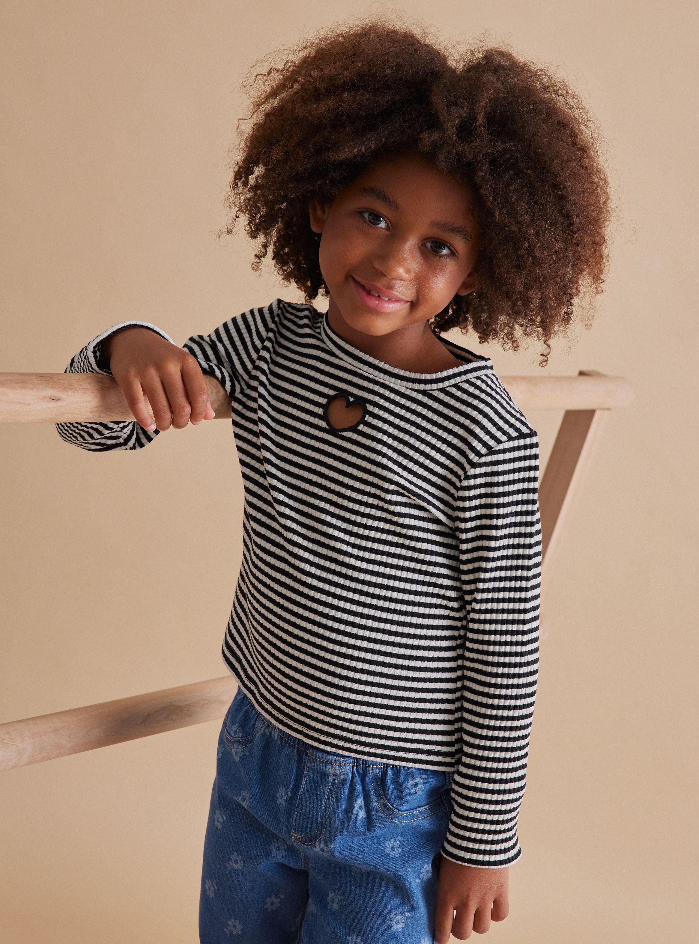 Polera Rib Cut Out Bordado Corazon-0