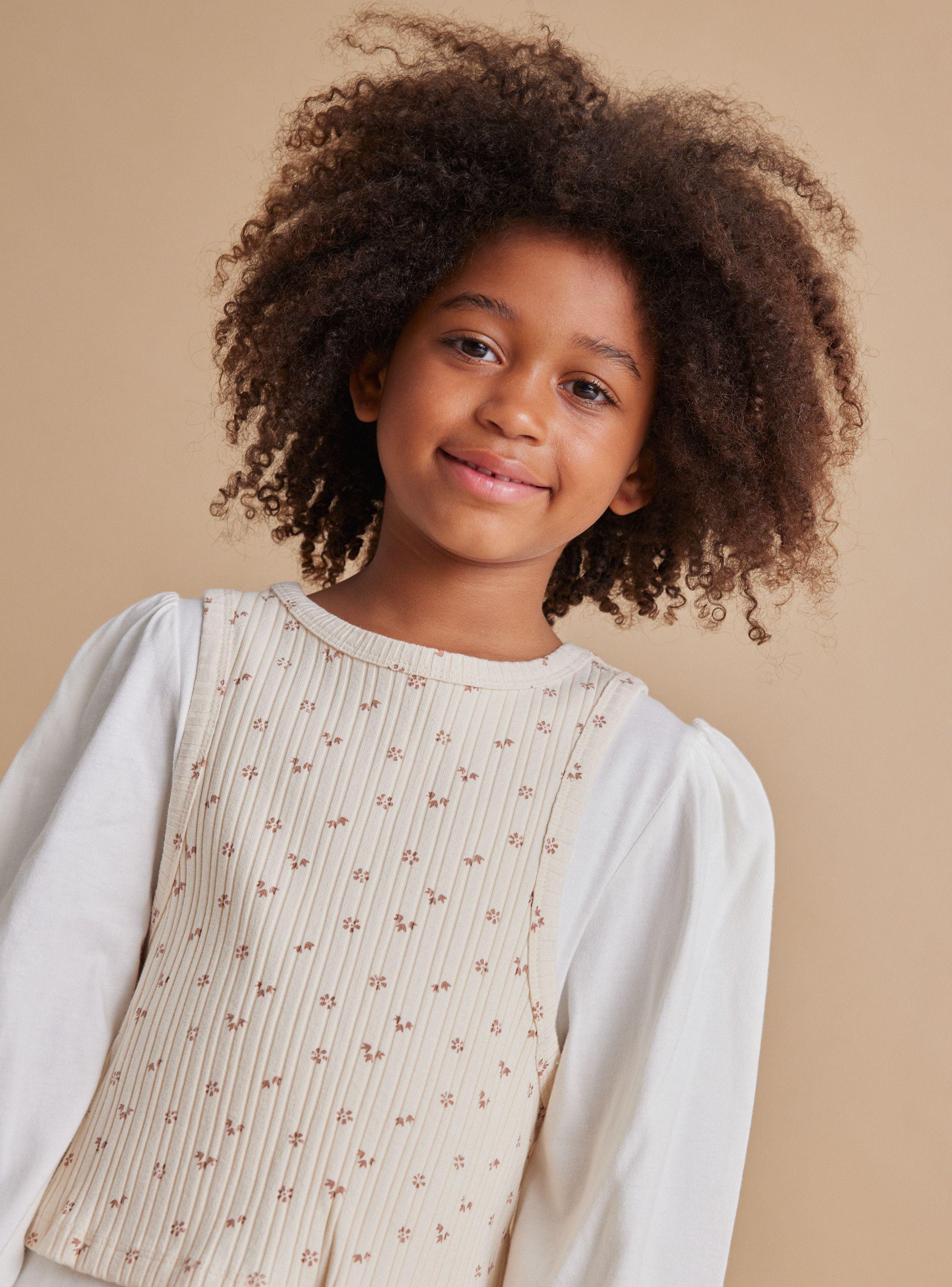 Polera Rib Superposición Manga Ancha-1