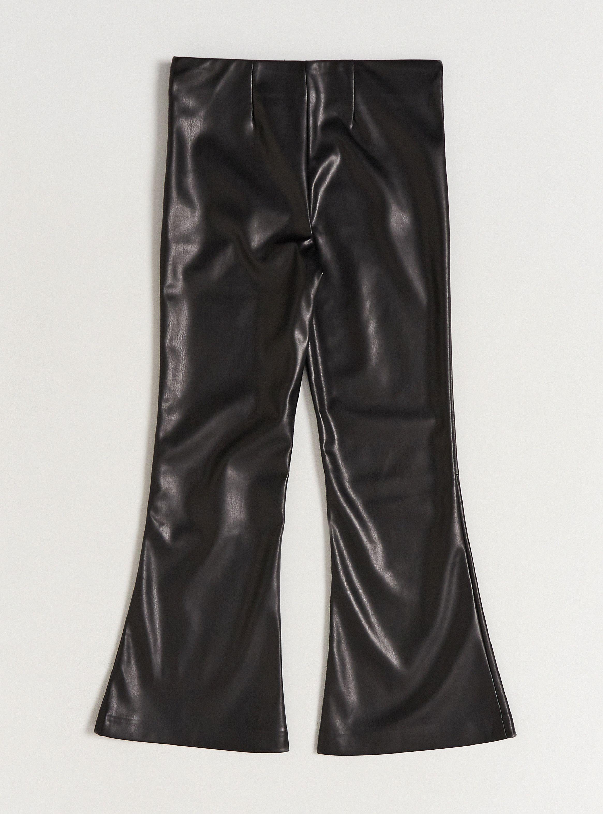 Pantalón Efecto Pu Flare-3