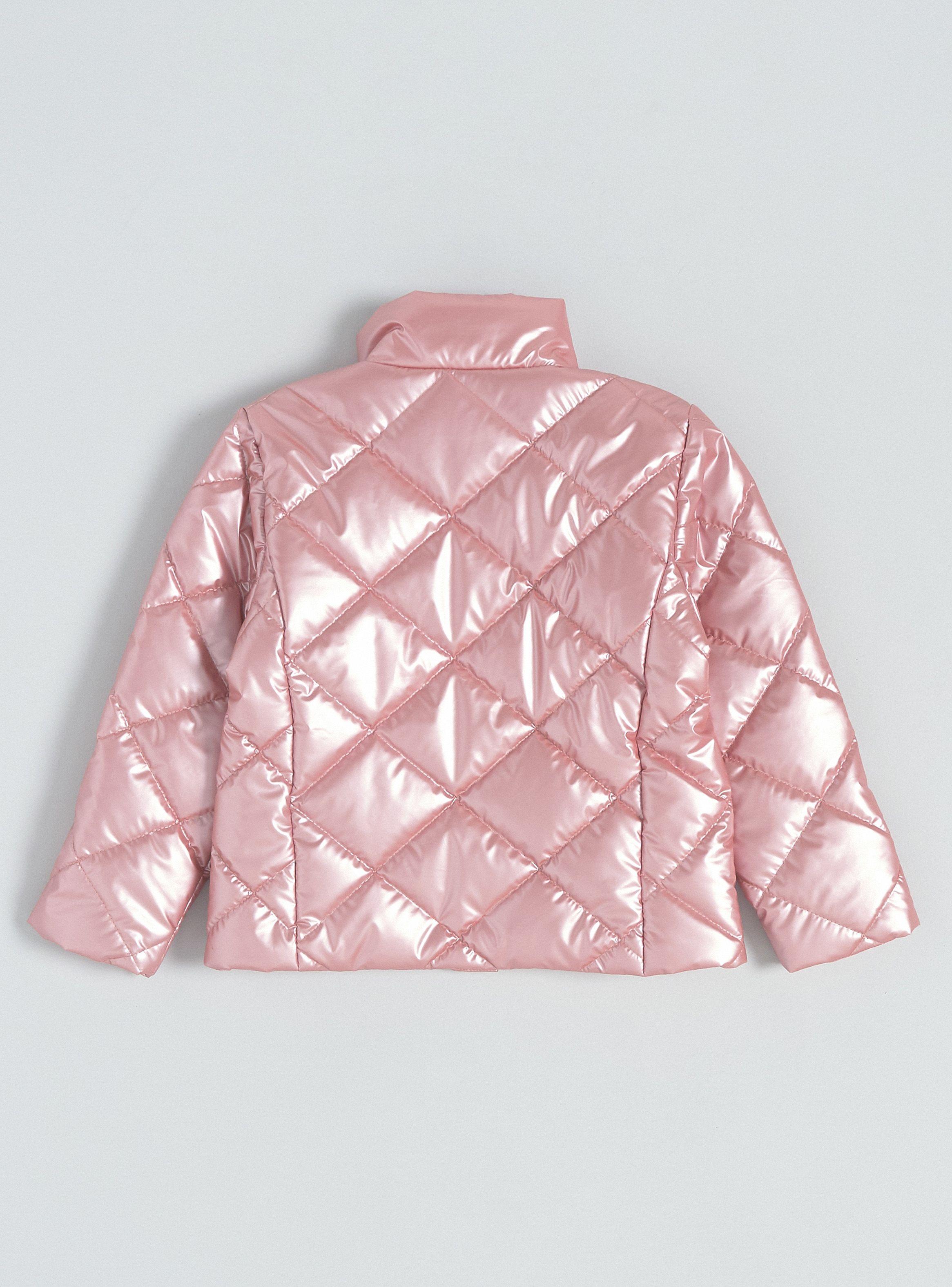 Parka Metalizada Abotonada-3