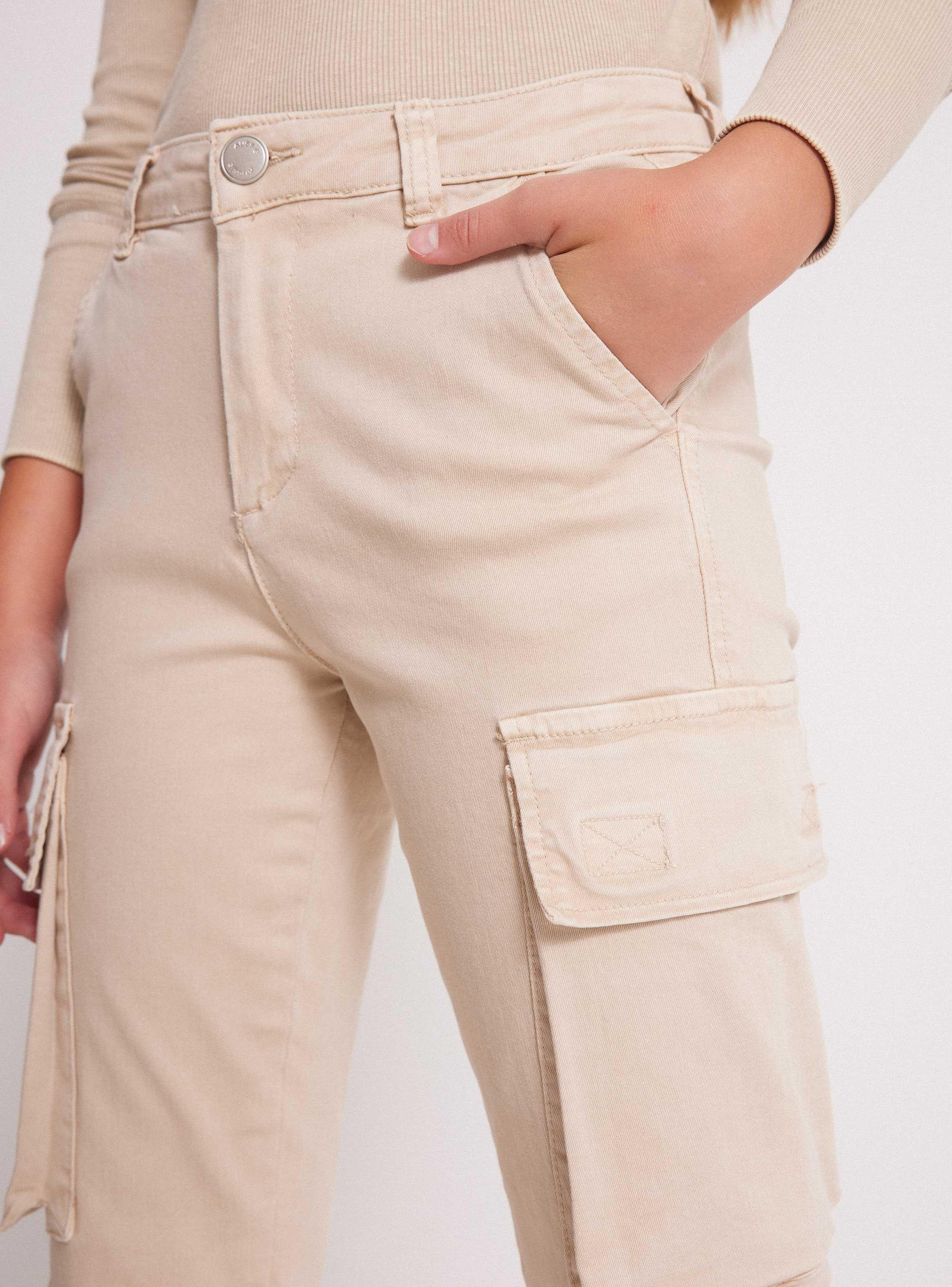 Pantalón Bolsillo Cargo-1